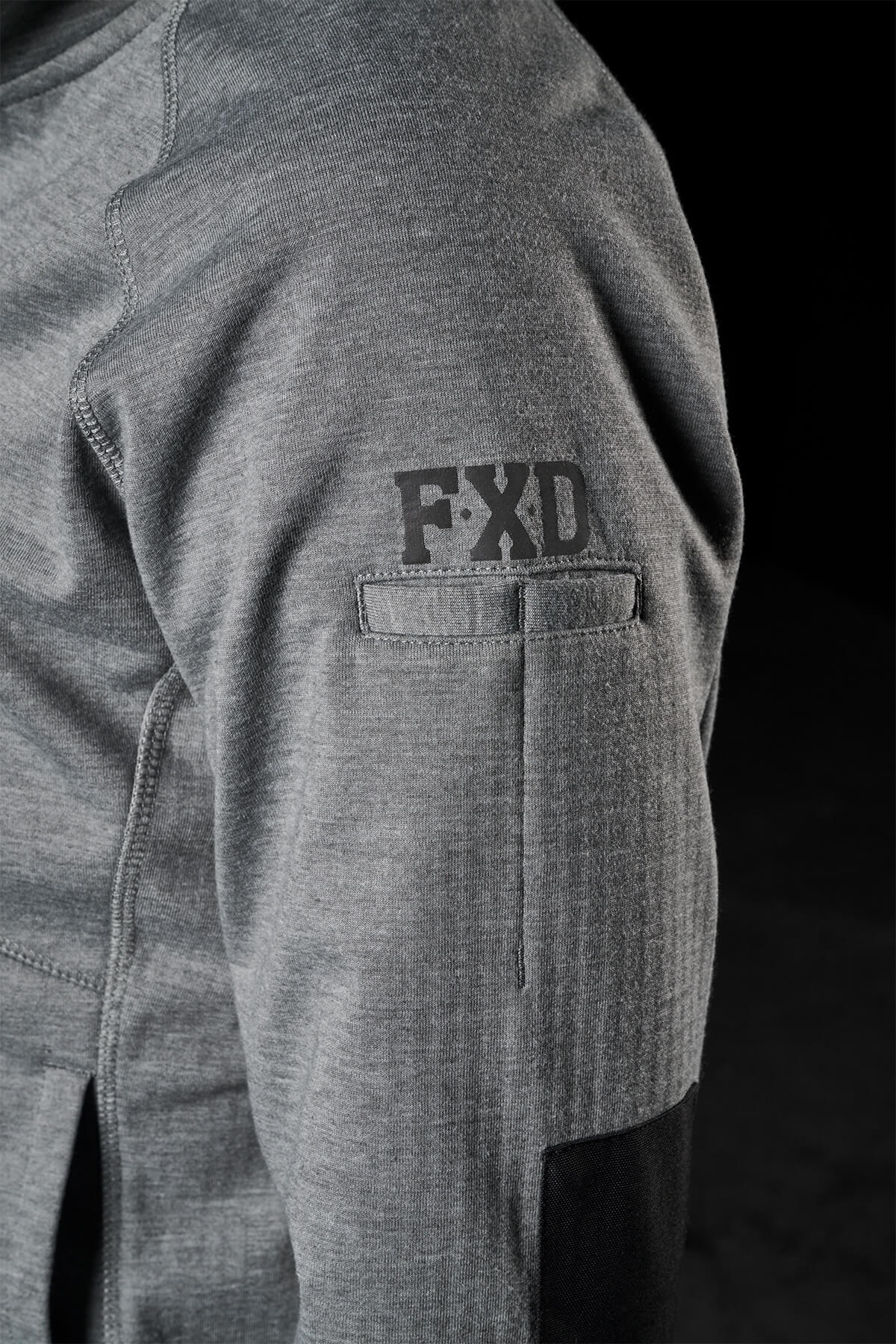 FXD WF-3W Womens Bonded 3-Layer Membrane Fleece Zip Hoodie - Image 6