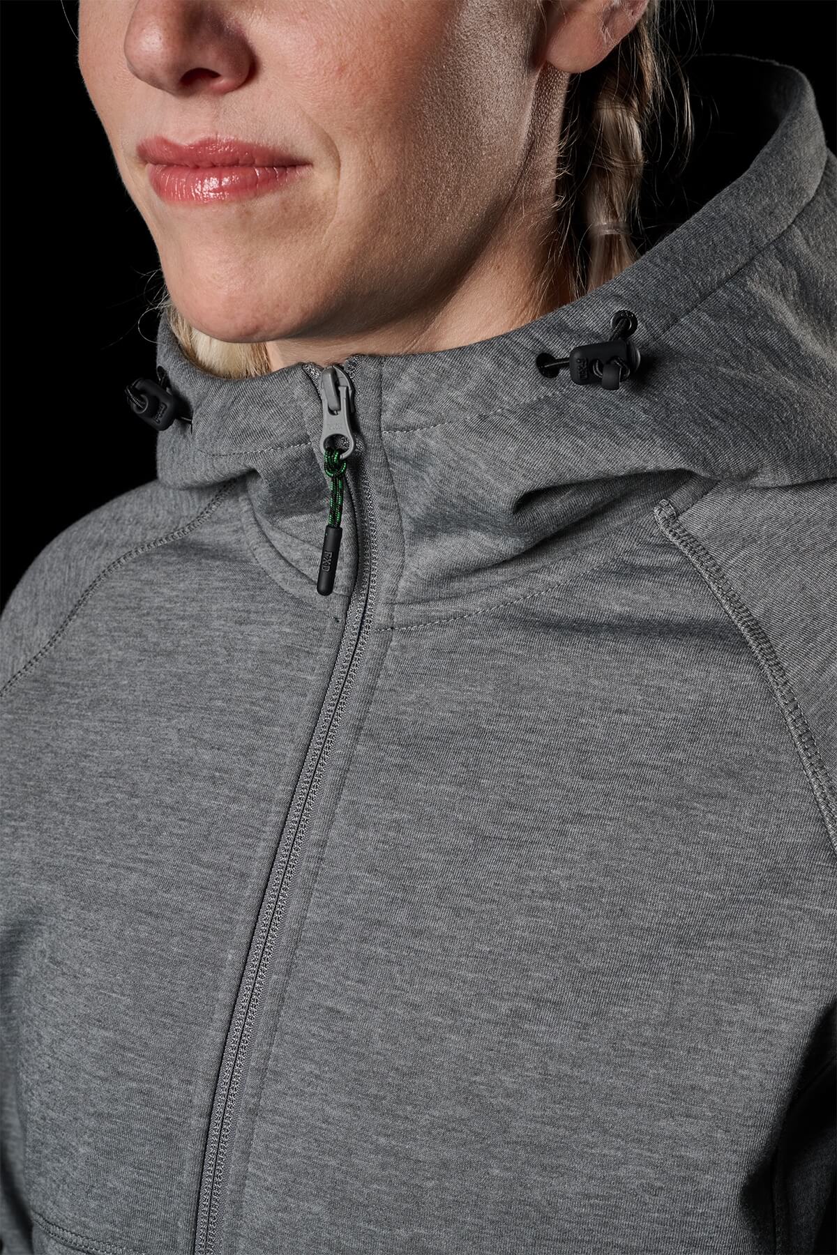 FXD WF-3W Womens Bonded 3-Layer Membrane Fleece Zip Hoodie - Image 9