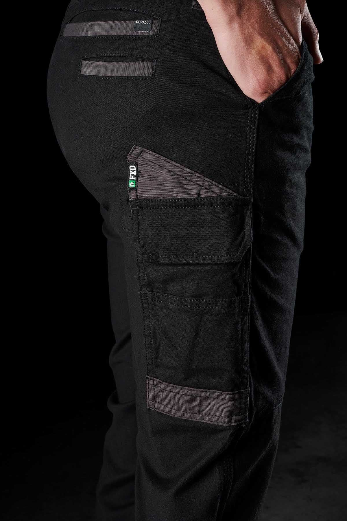 FXD WP-4W Womens Cuffed Stretch Work Pants - Image 6