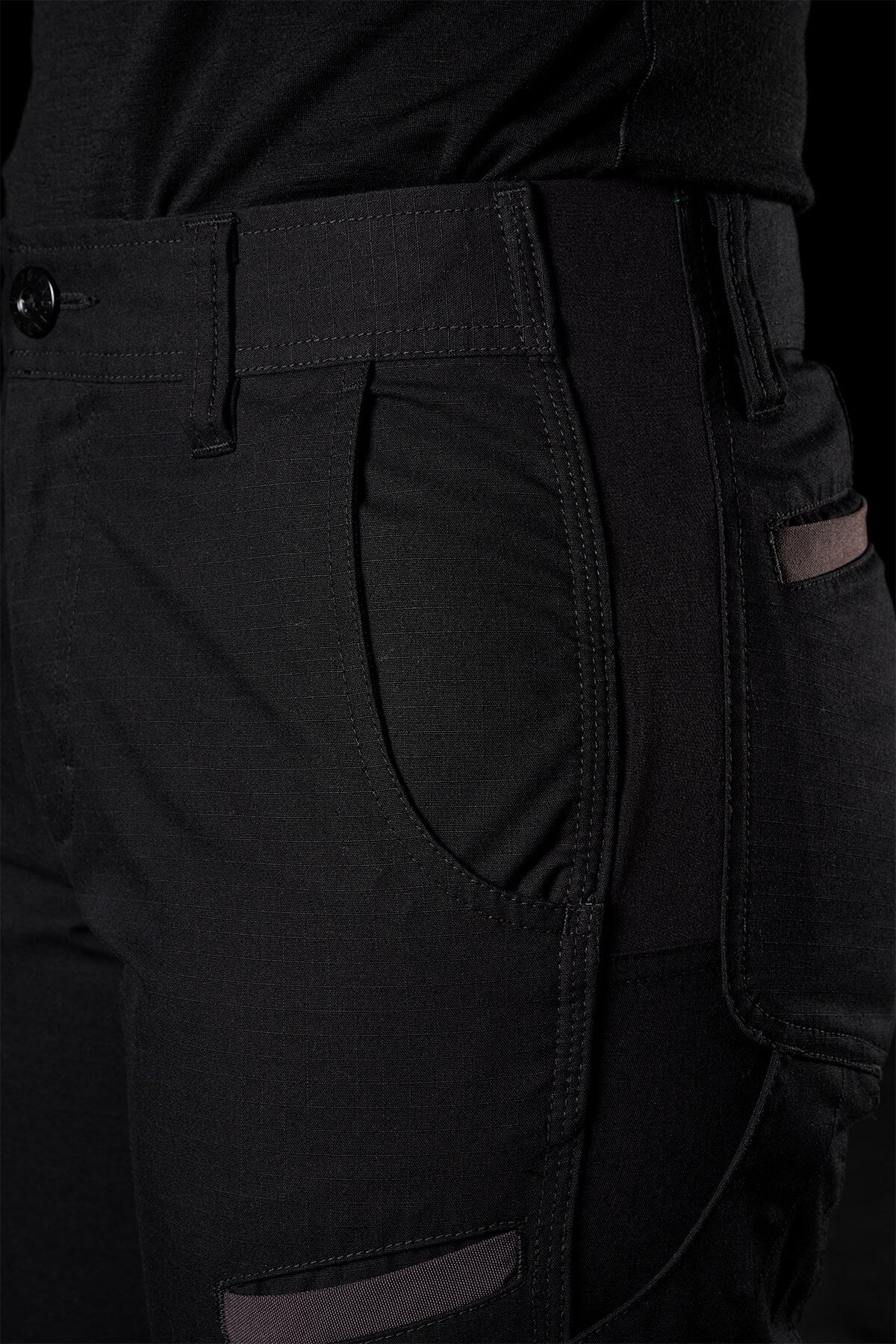 FXD WP-8W Womens Cuffed Stretch Ripstop Work Pants - Image 5