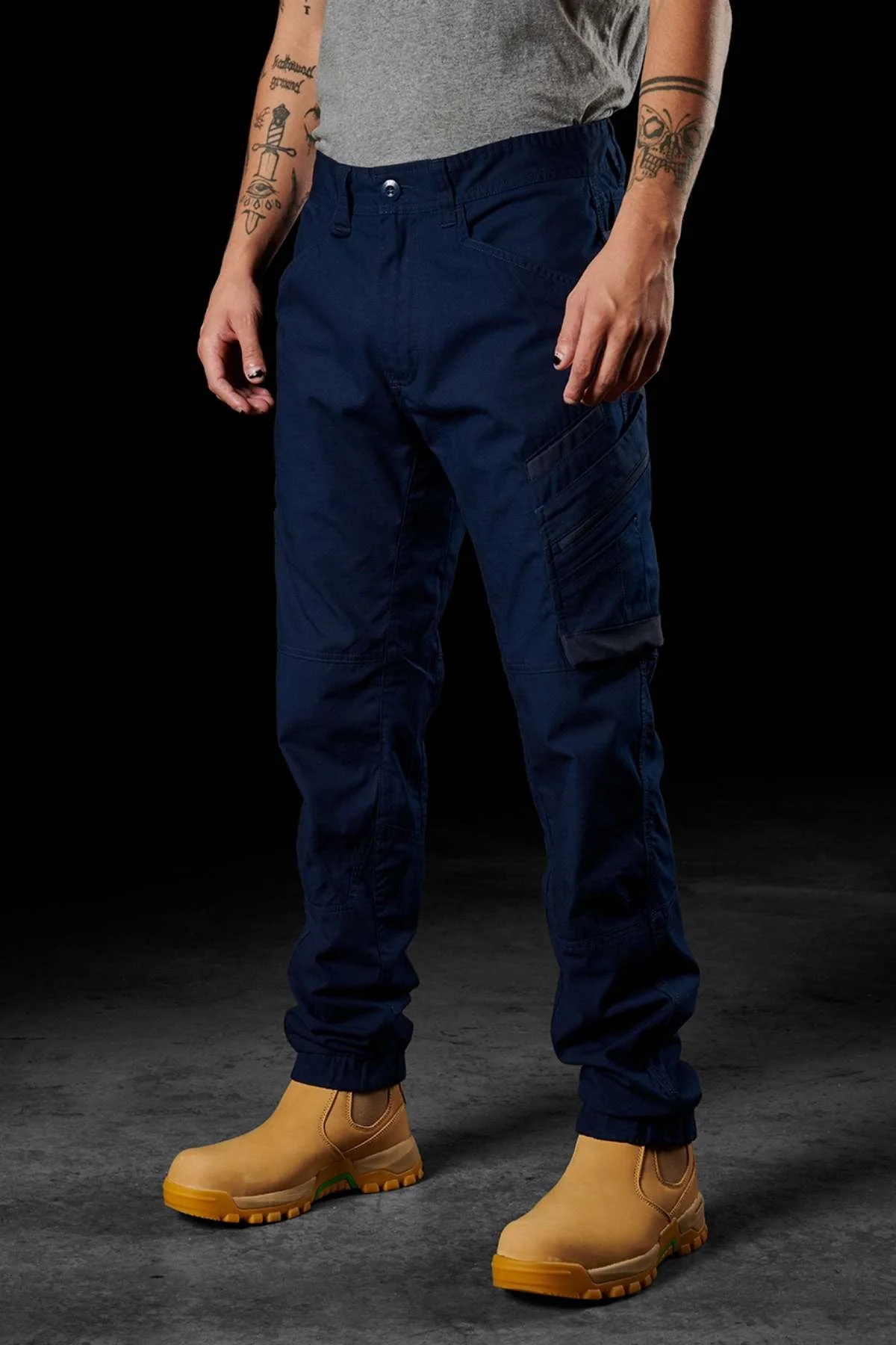 FXD WP-11 Stretch Cuffed Ripstop Work Pants - Image 2