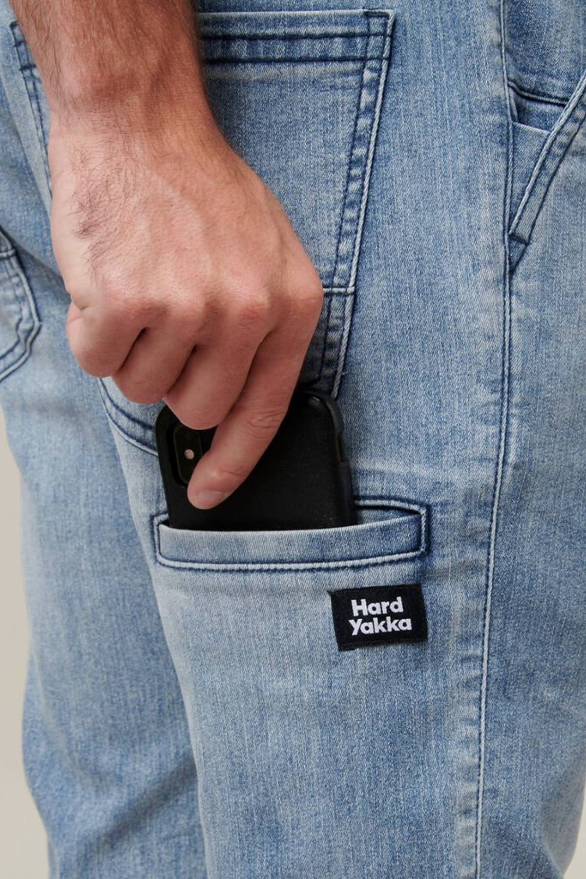 Hard Yakka Active Denim Jogger Pant - Image 6