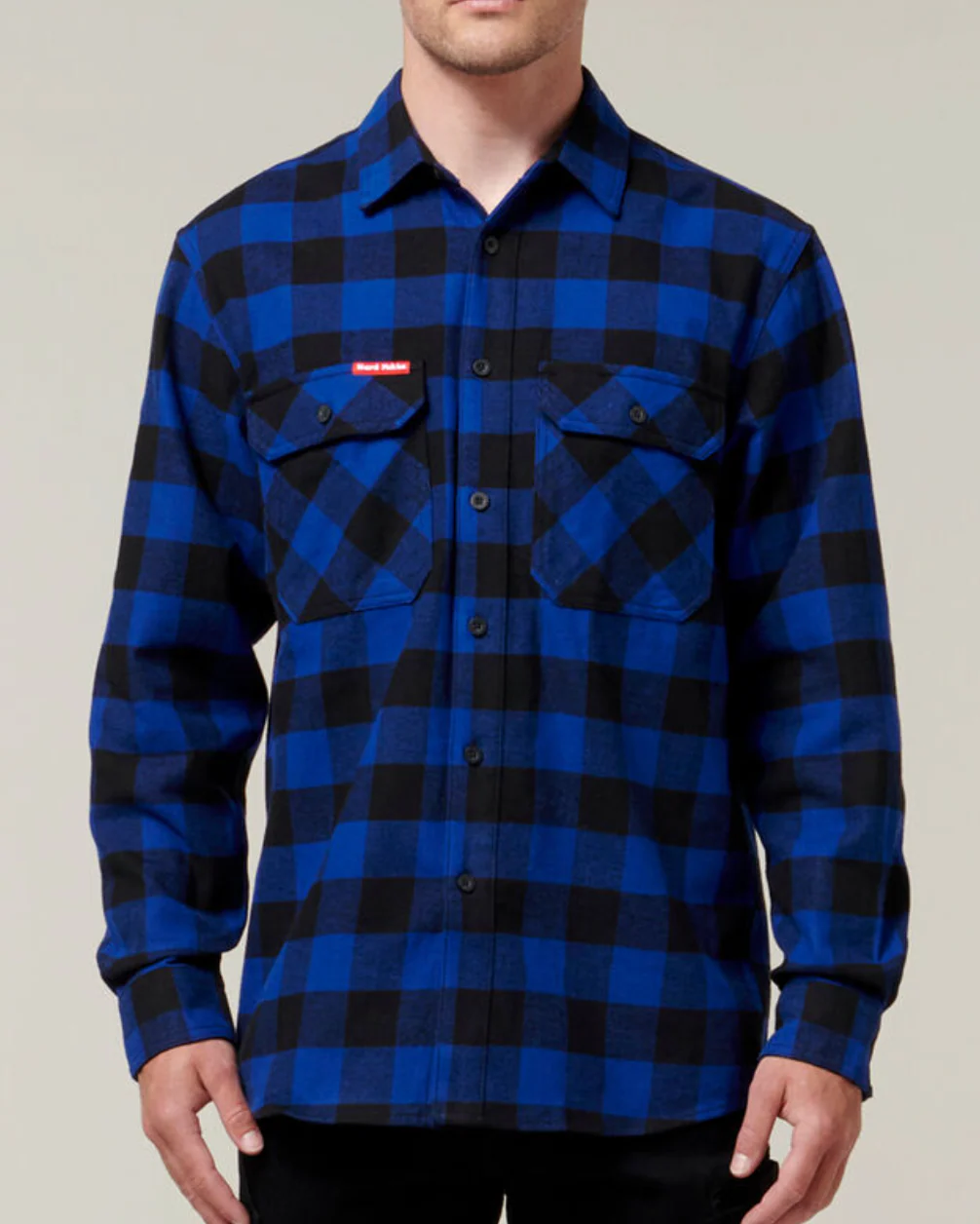 Hard Yakka Check Flannelette Shirt