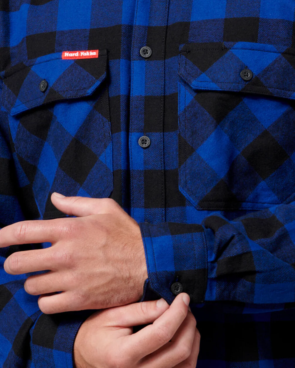 Hard Yakka Check Flannelette Shirt - Image 4