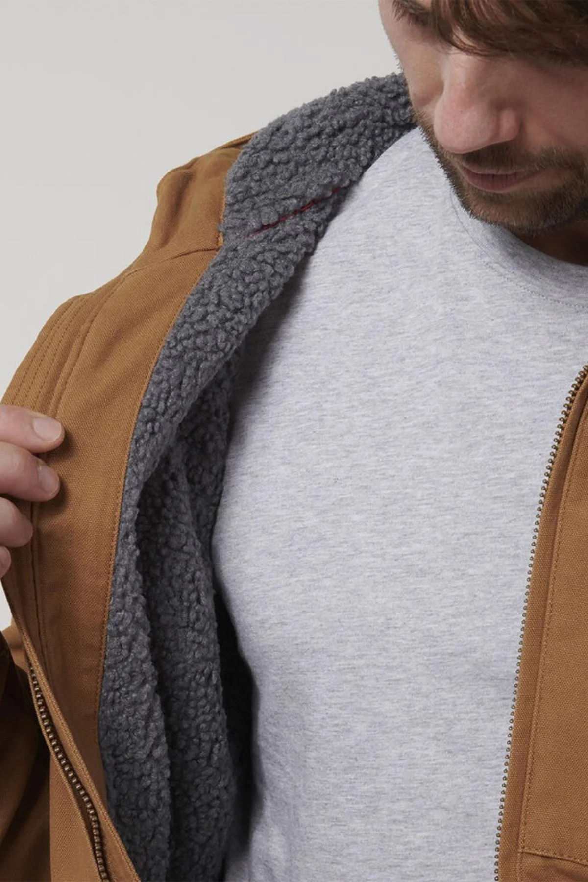 Hard Yakka Heritage Canvas Hooded Jacket - Image 2