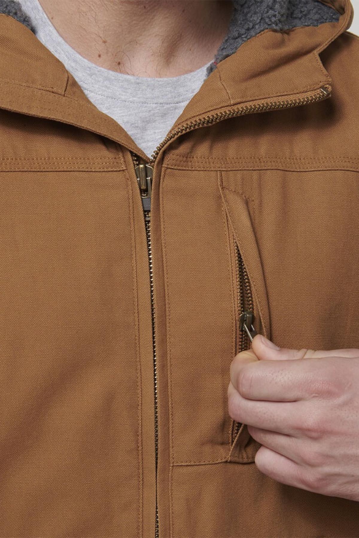 Hard Yakka Heritage Canvas Hooded Jacket - Image 4