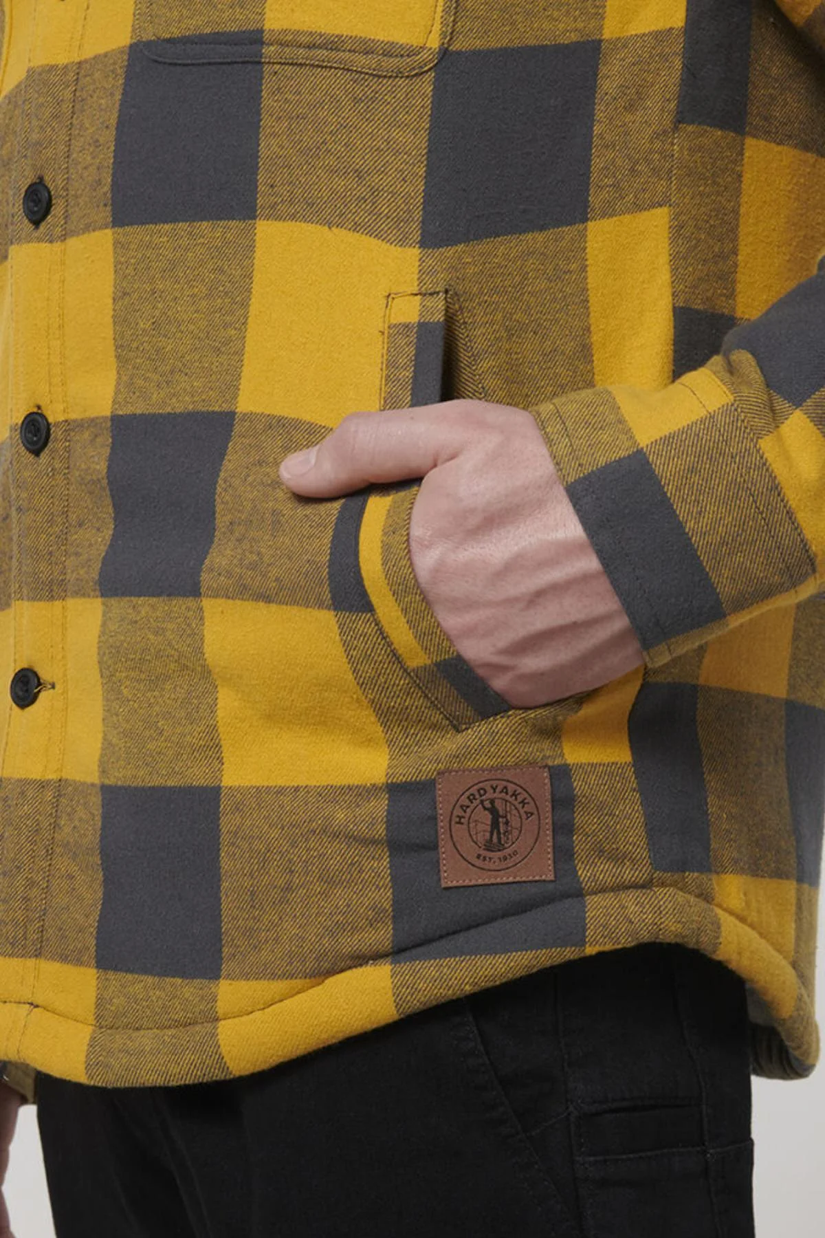 Hard Yakka Heritage Trucker Sherpa Jacket - Image 3