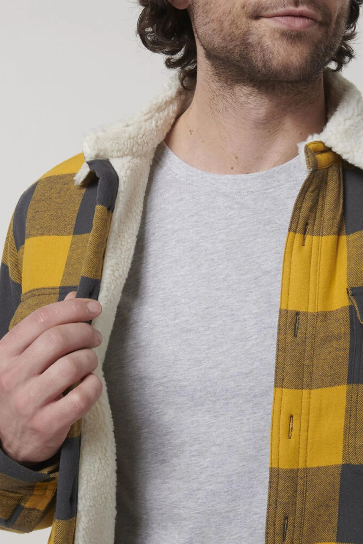 Hard Yakka Heritage Trucker Sherpa Jacket - Image 4