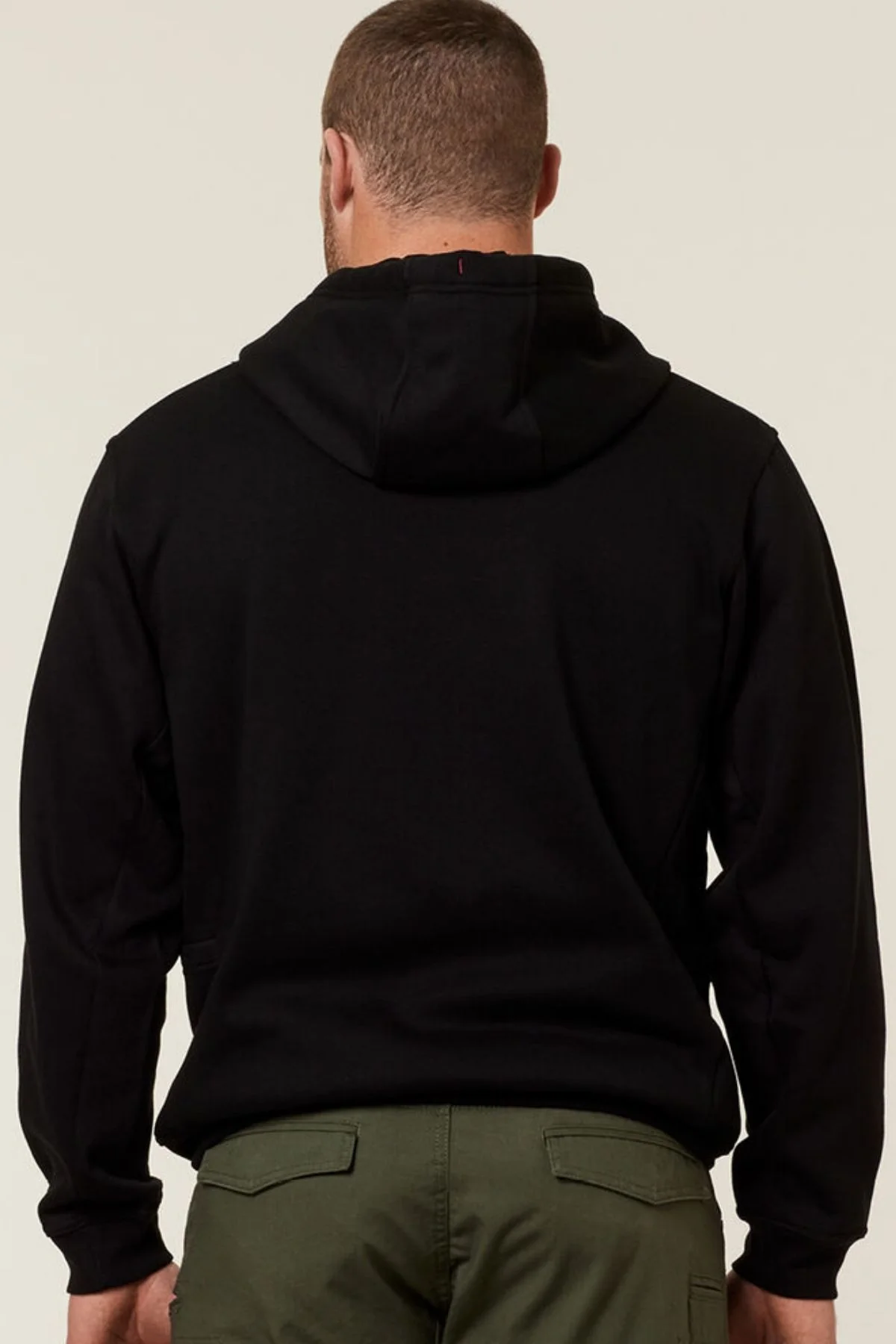 Hard Yakka Plain Fleece Hoodie - Image 2