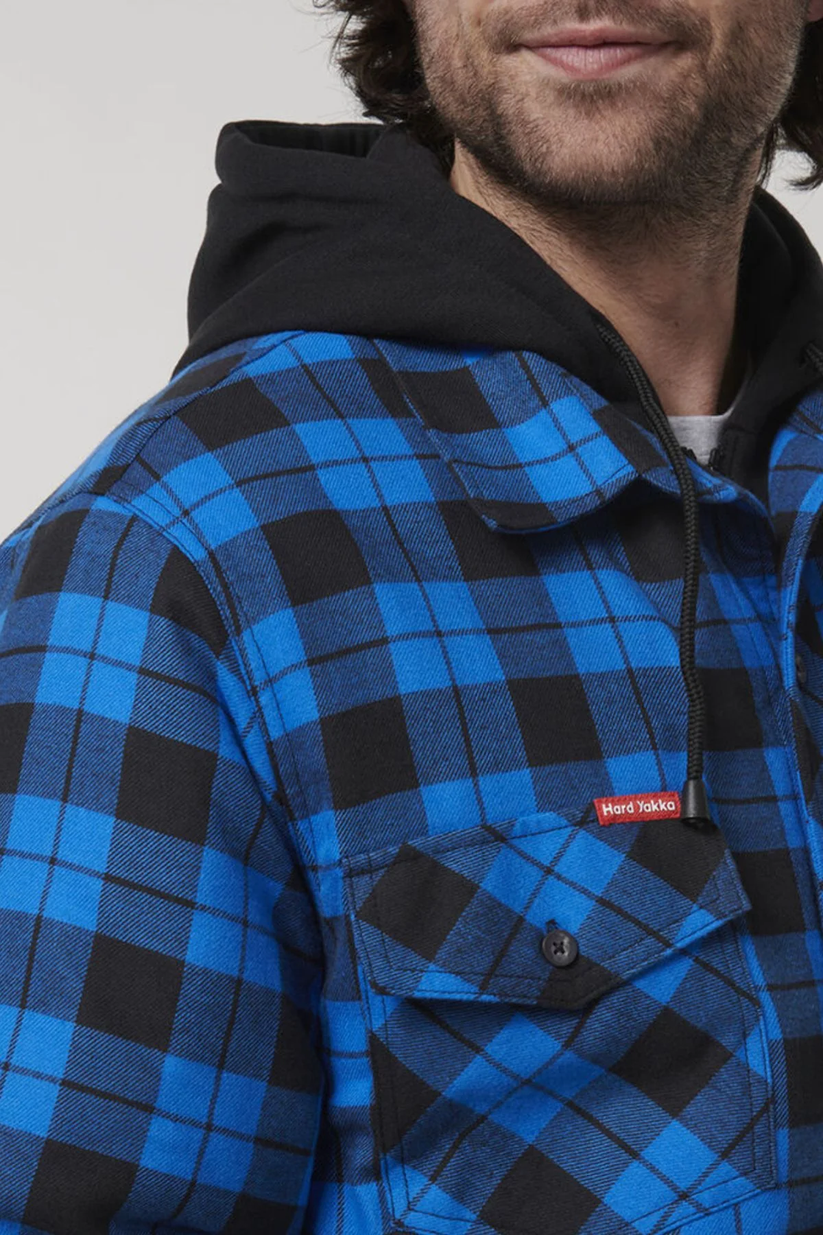 Hard Yakka Quilted Flannelette Shacket - Image 2