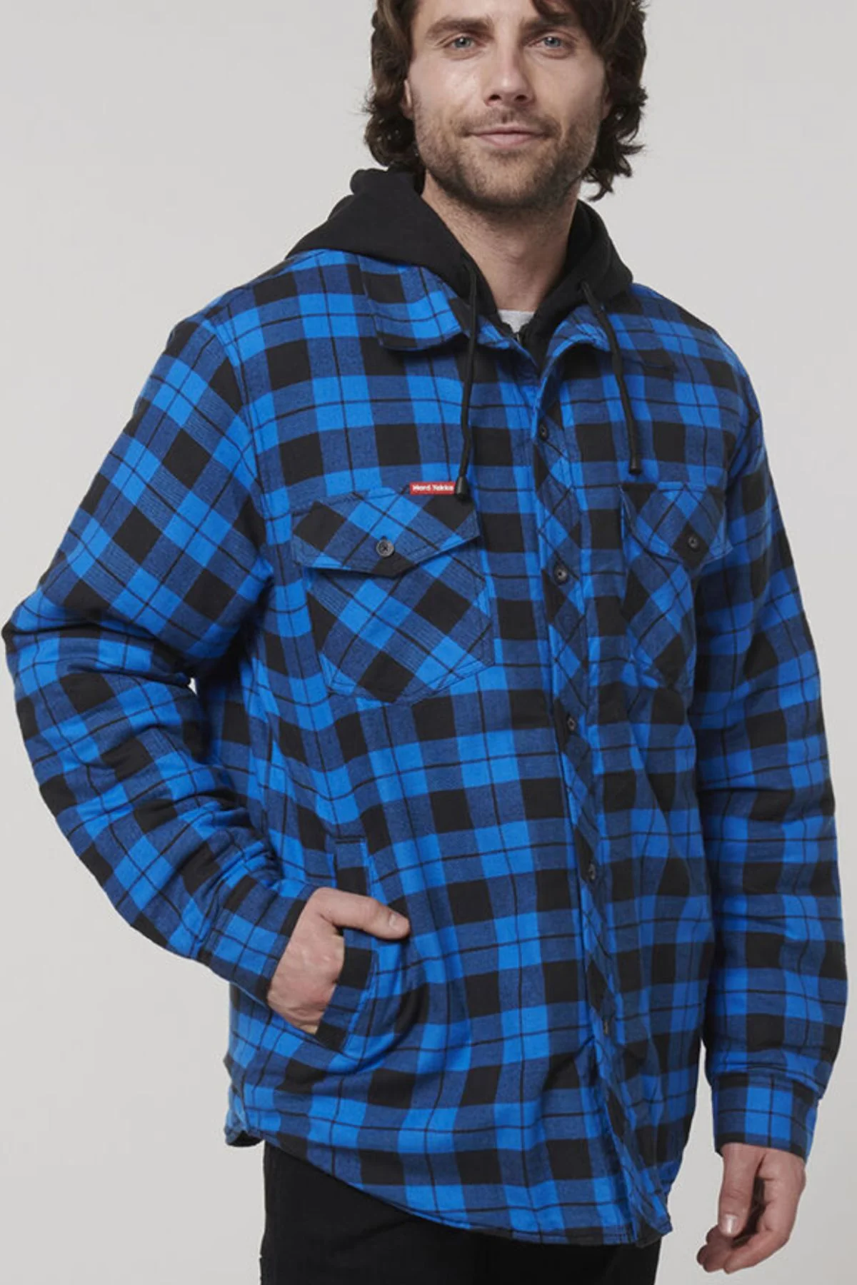 Hard Yakka Quilted Flannelette Shacket - Image 4