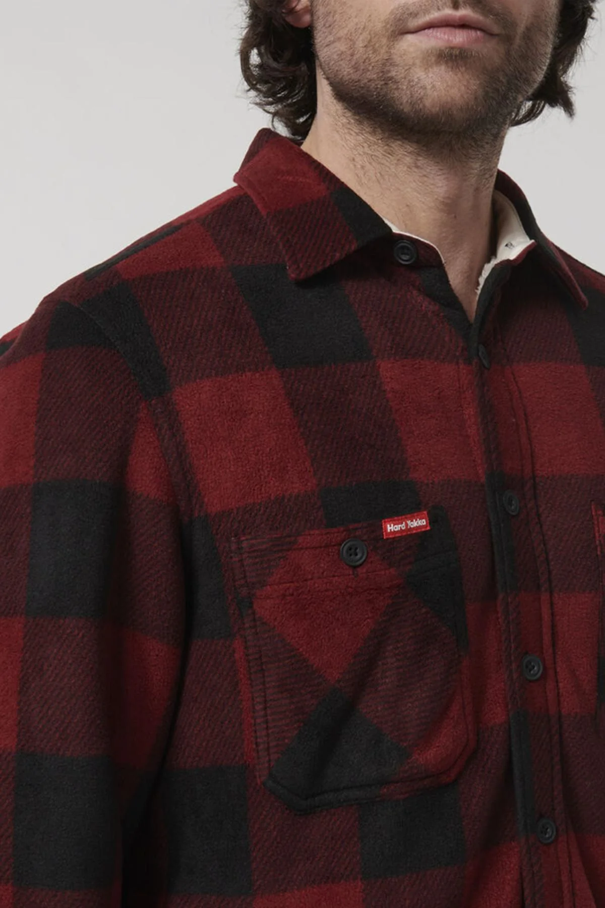 Hard Yakka Sherpa Bonded Fleece Jacket - Image 2