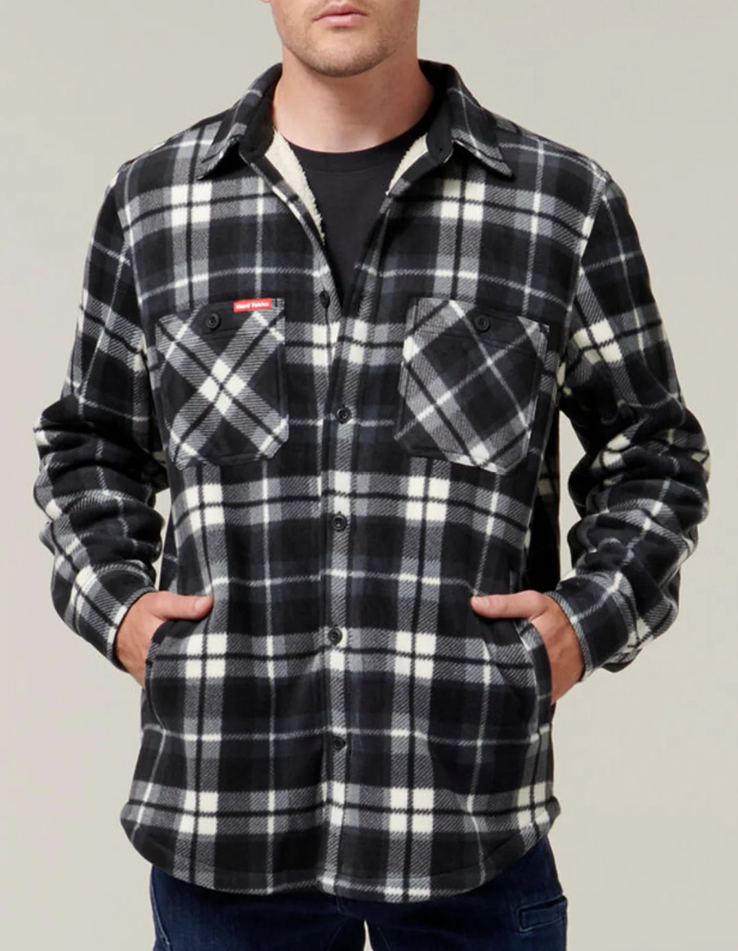 Hard Yakka Sherpa Bonded Fleece Jacket