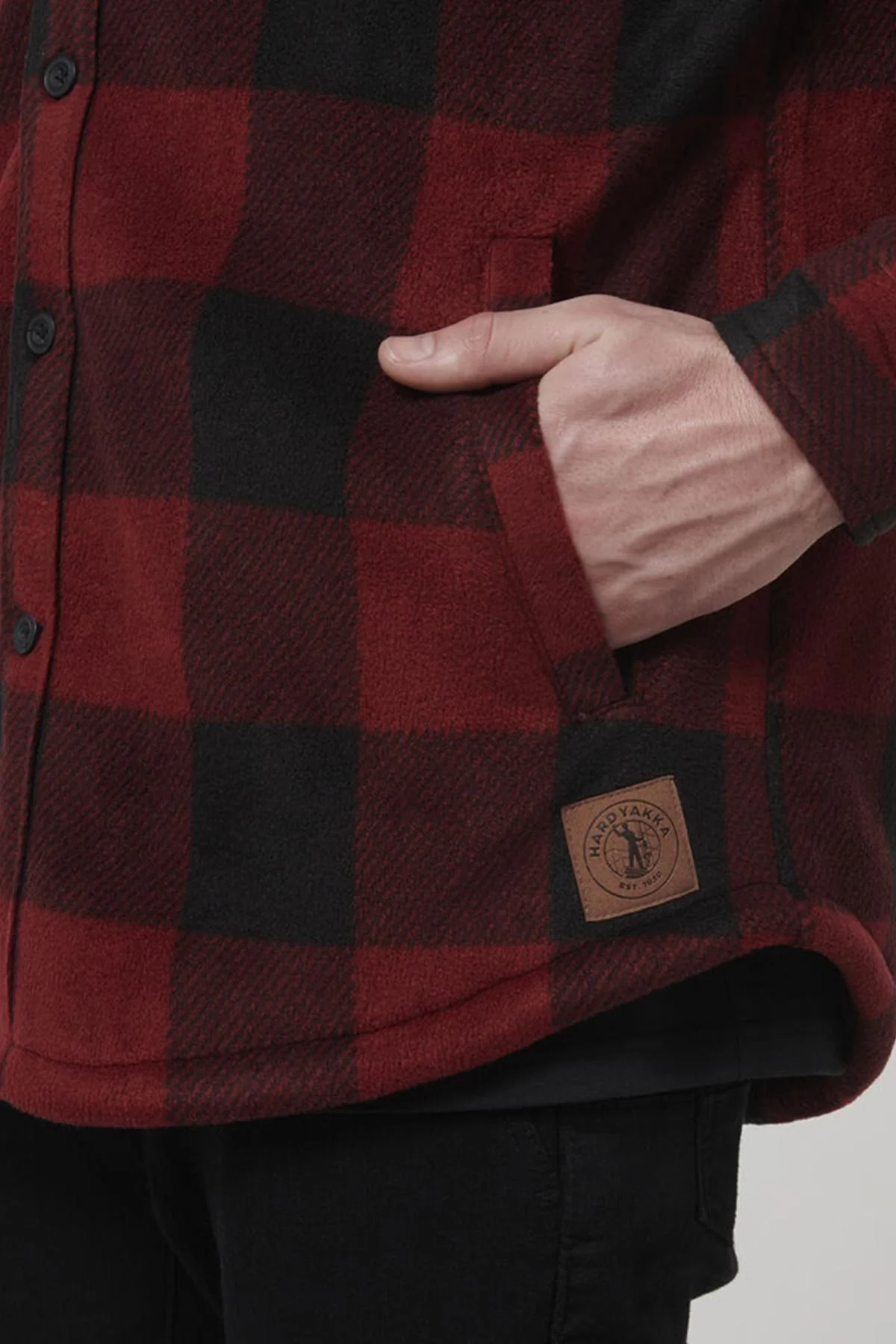 Hard Yakka Sherpa Bonded Fleece Jacket - Image 3