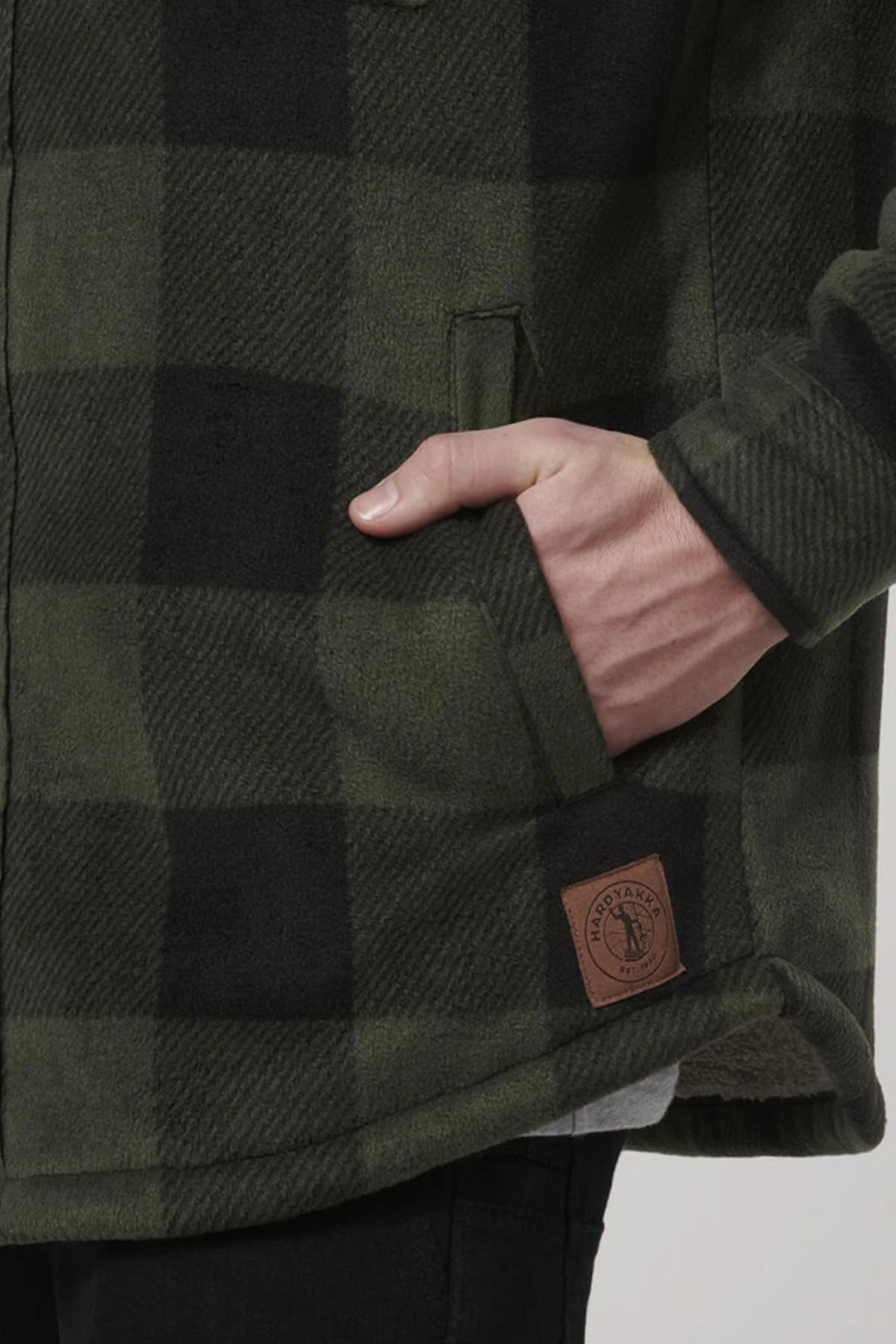 Hard Yakka Sherpa Bonded Fleece Jacket - Image 3