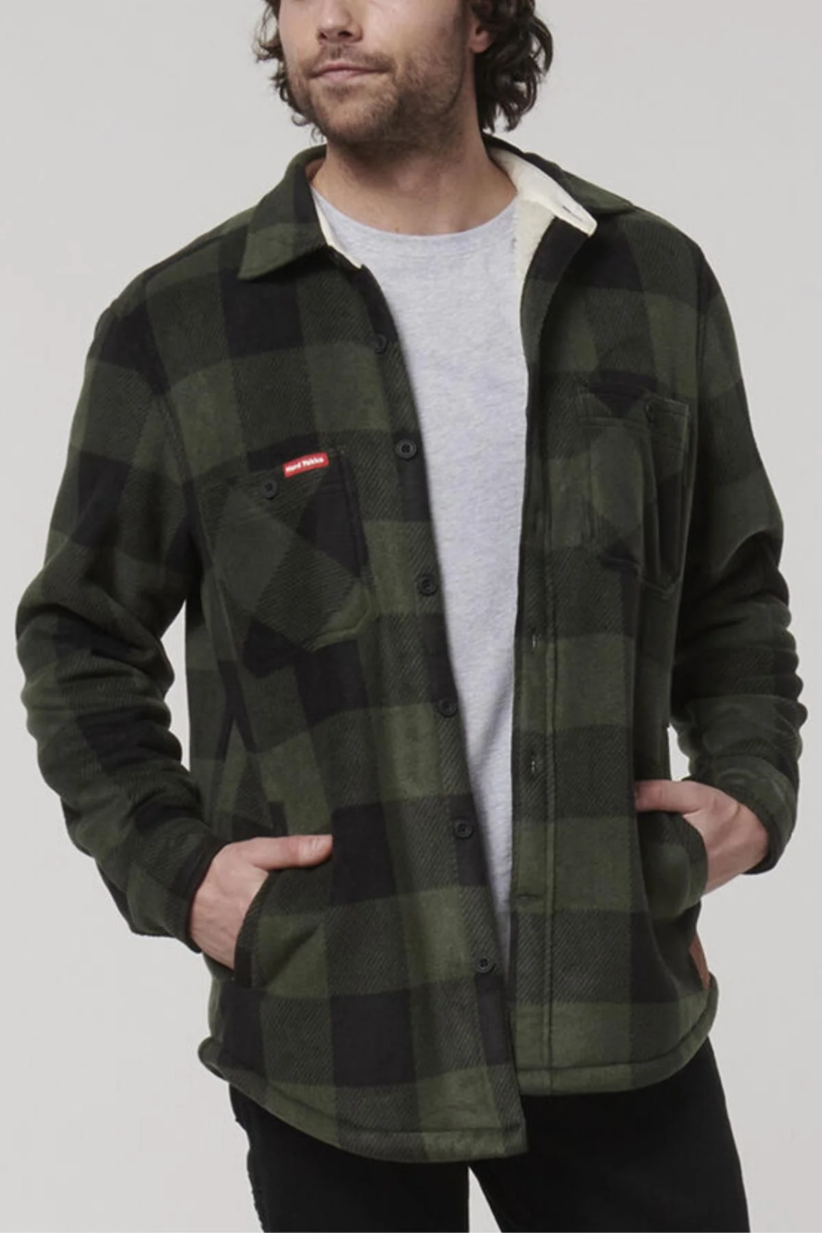 Hard Yakka Sherpa Bonded Fleece Jacket - Image 5