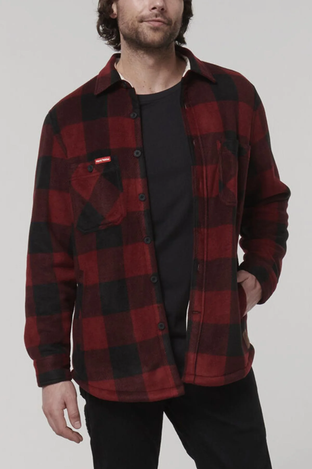 Hard Yakka Sherpa Bonded Fleece Jacket - Image 5