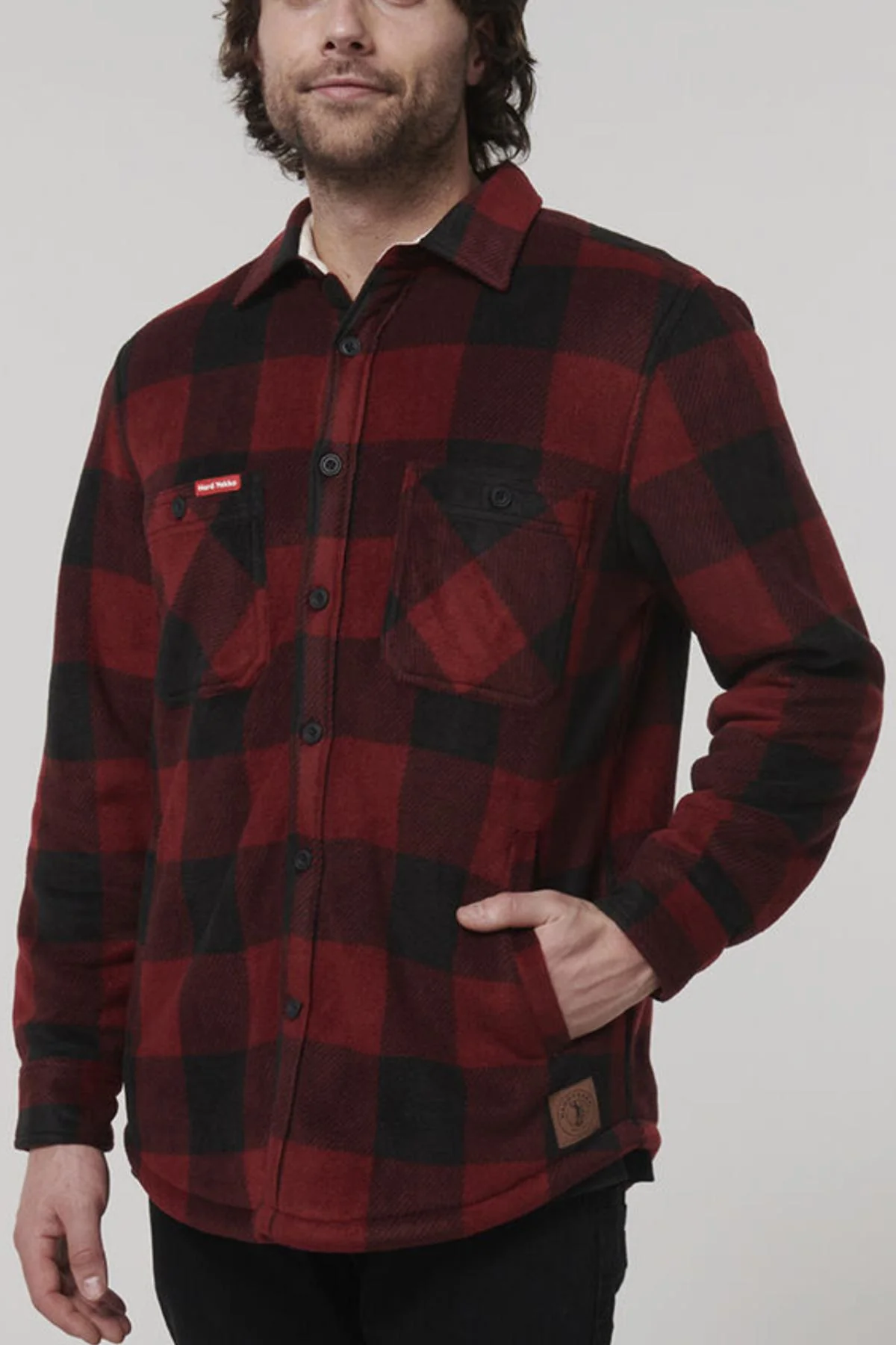 Hard Yakka Sherpa Bonded Fleece Jacket - Image 6