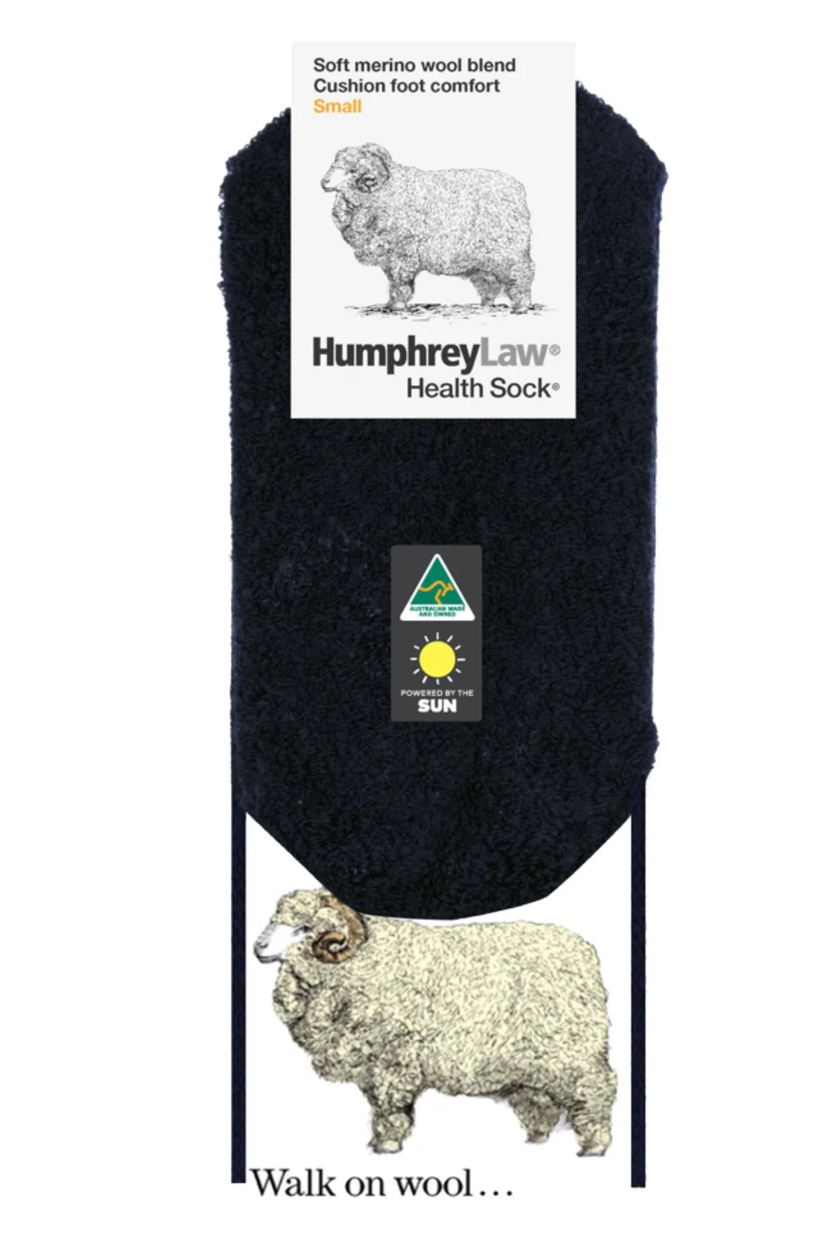 Humphrey Law Fine Wool Blend Cushion Sole