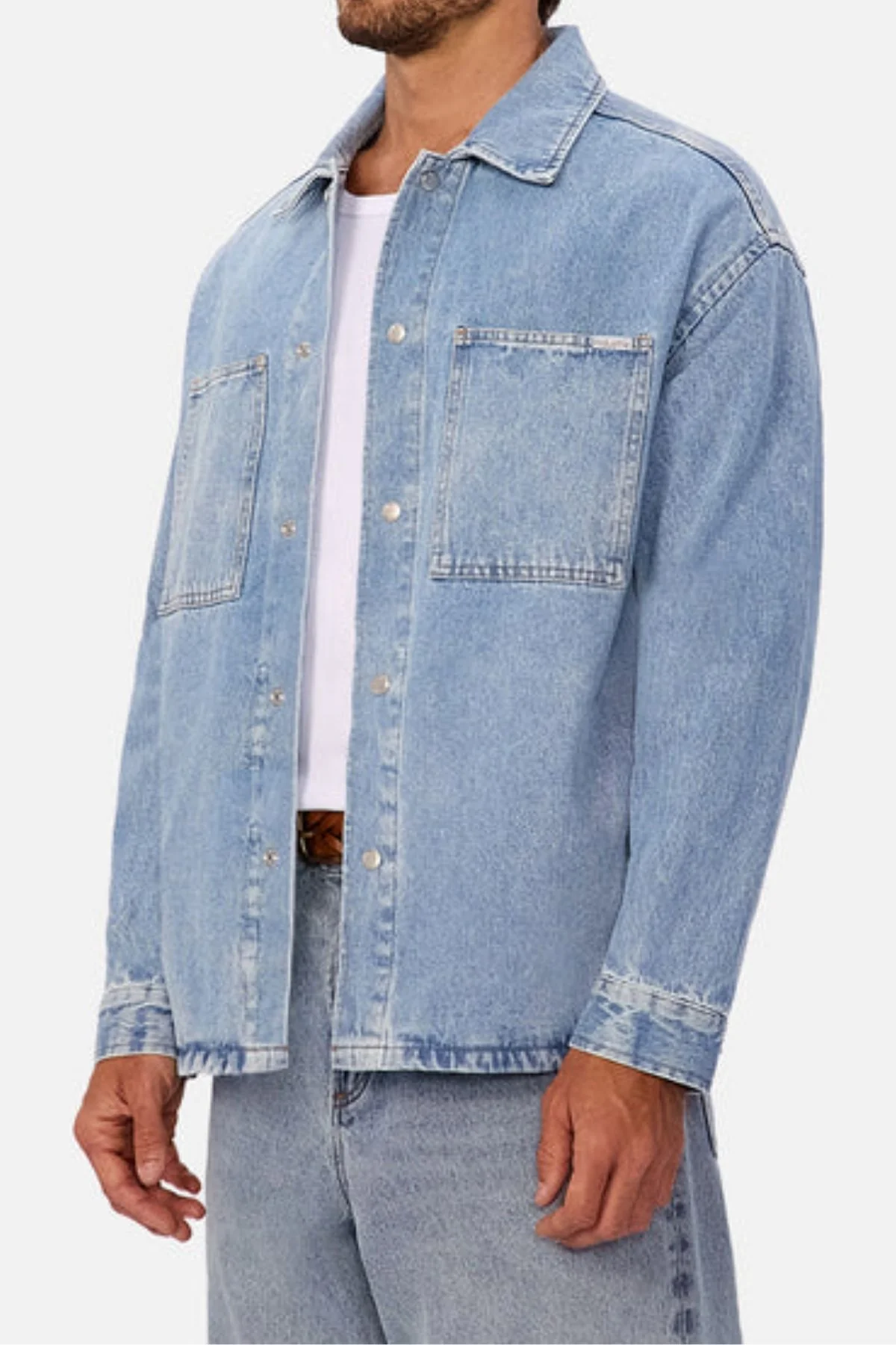 Industrie The Denim Overshirt - Image 3