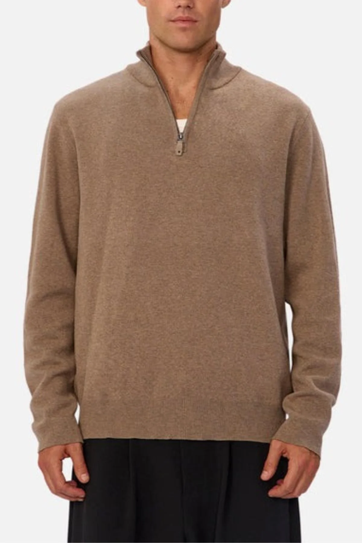 Industrie The Lakewood Zip Neck Knit