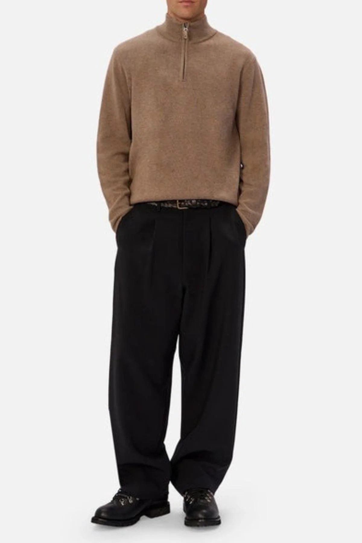 Industrie The Lakewood Zip Neck Knit - Image 3