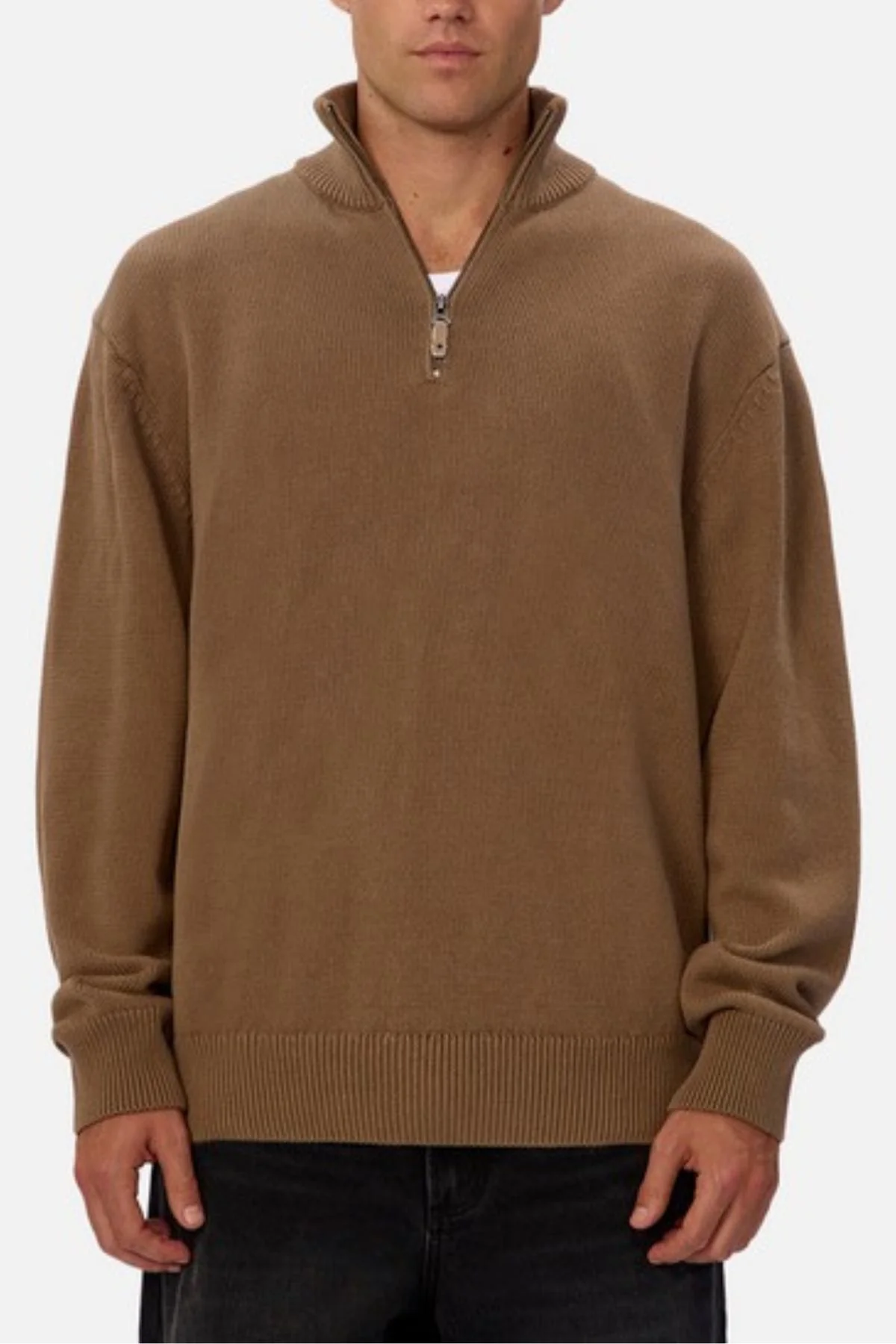 Industrie The Maine Zip Neck Knit