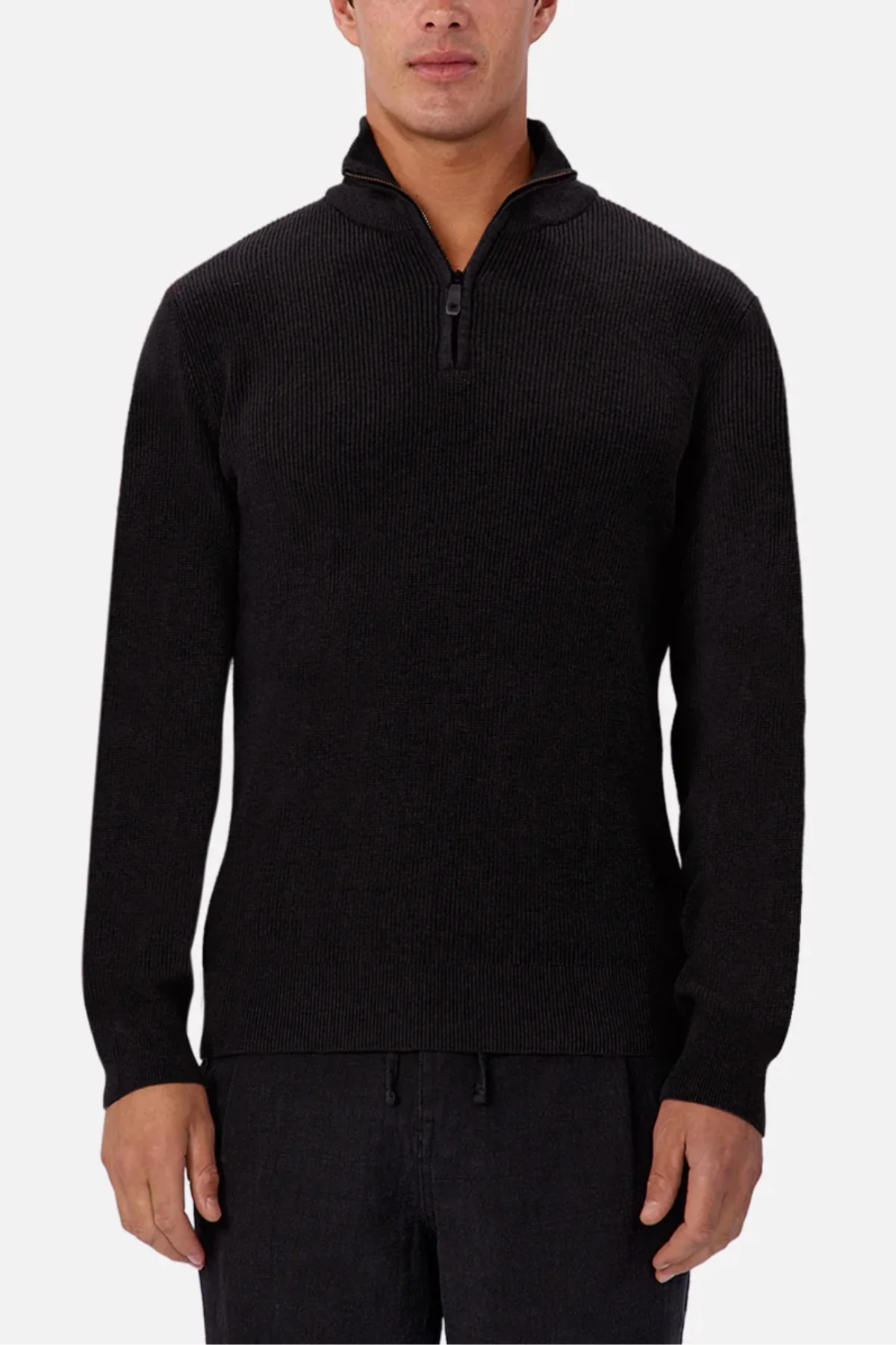 Industrie The New England Zip Neck Knit
