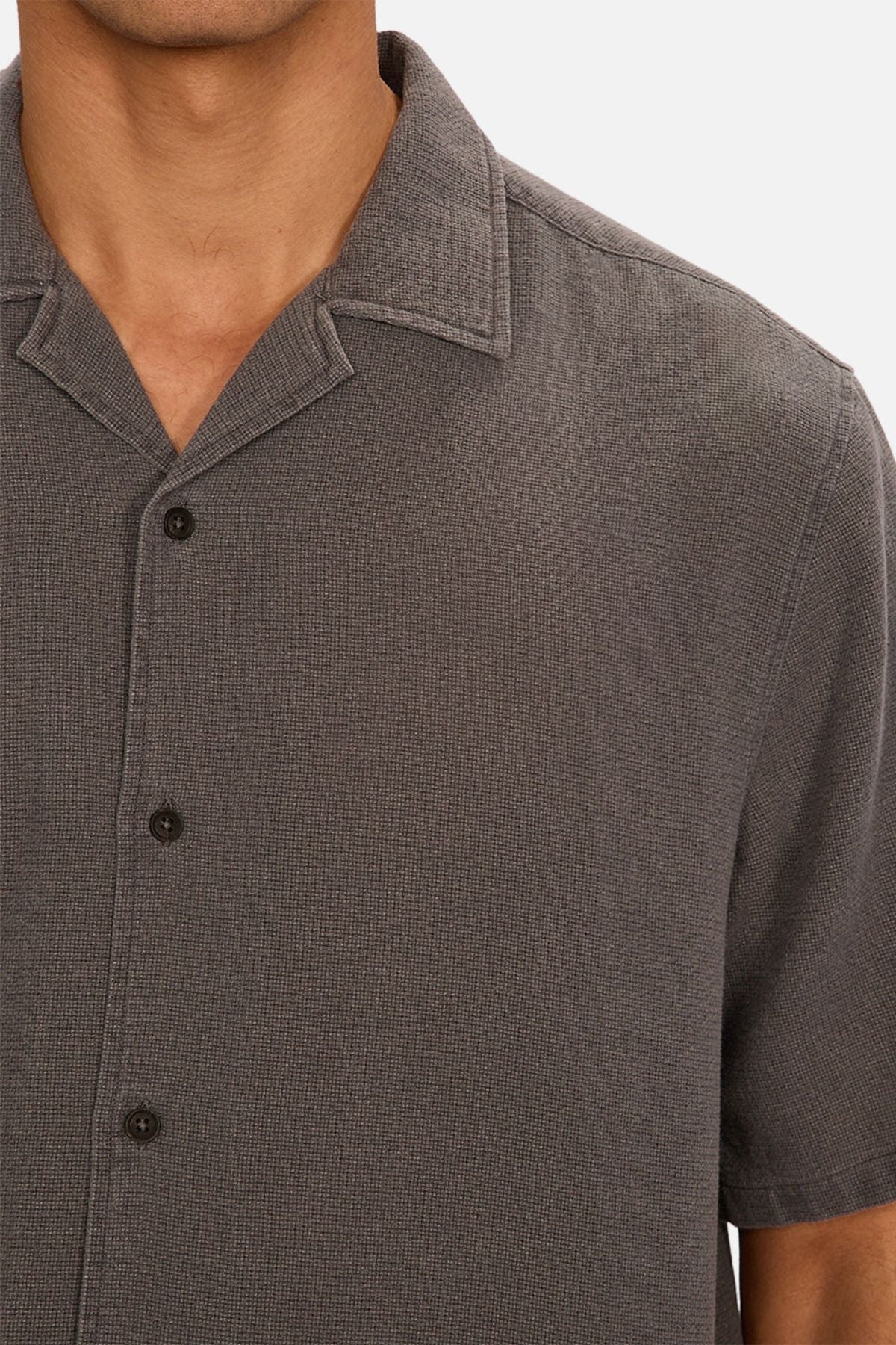 Industrie The Washed Menorca Short Sleeve Shirt - Image 4