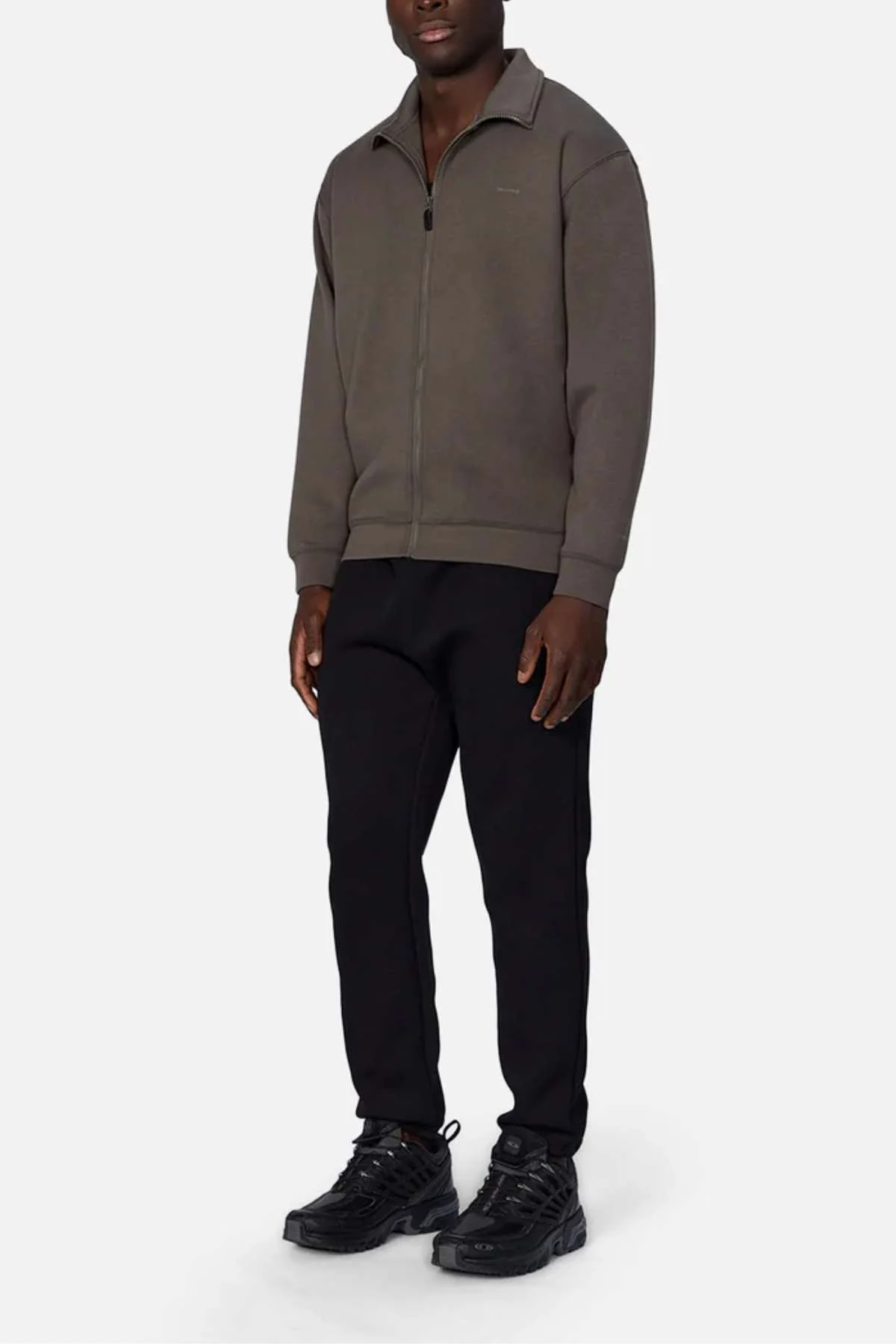 Industrie The Zip Thru Track Top - Image 2