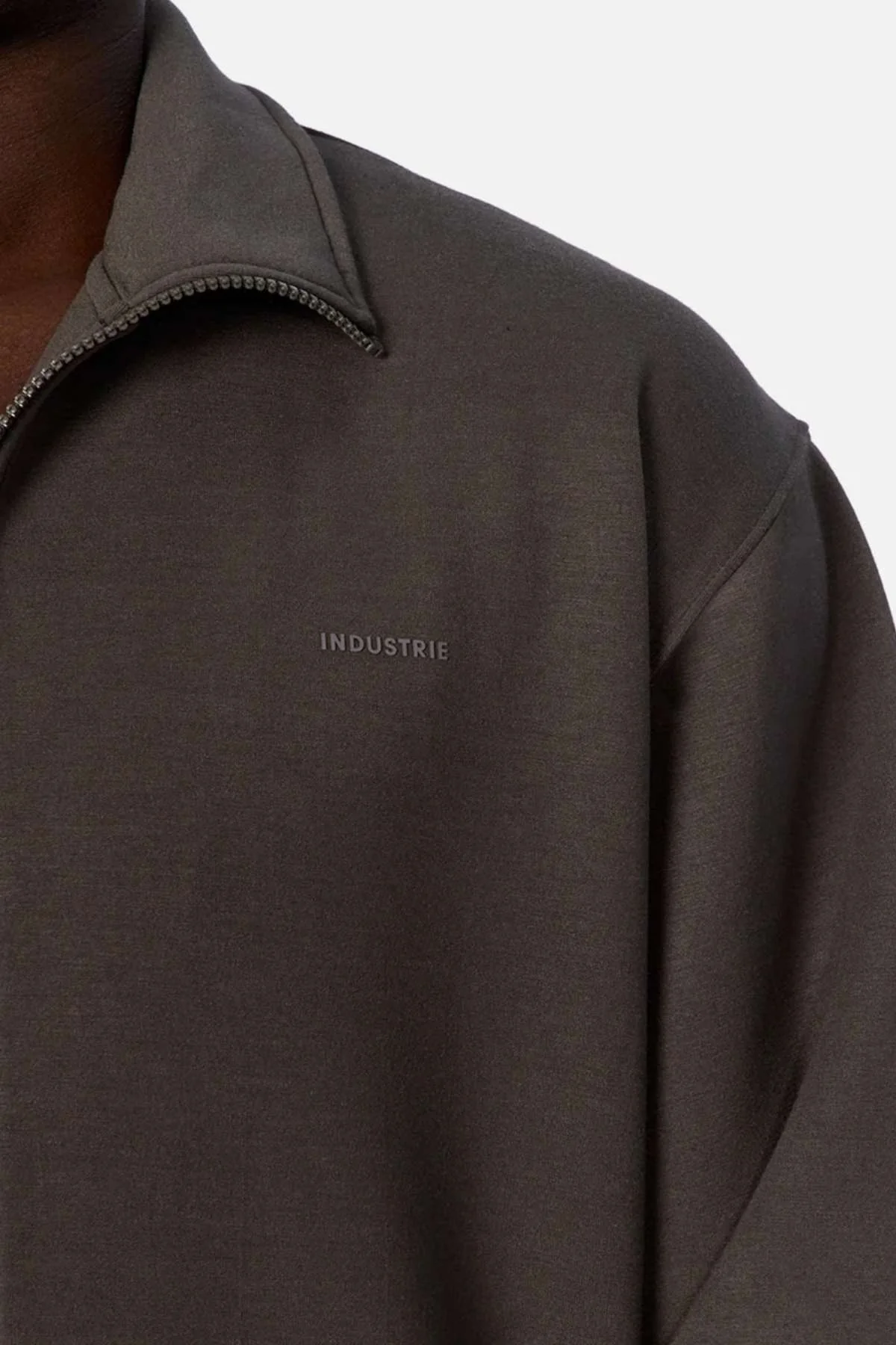 Industrie The Zip Thru Track Top - Image 4