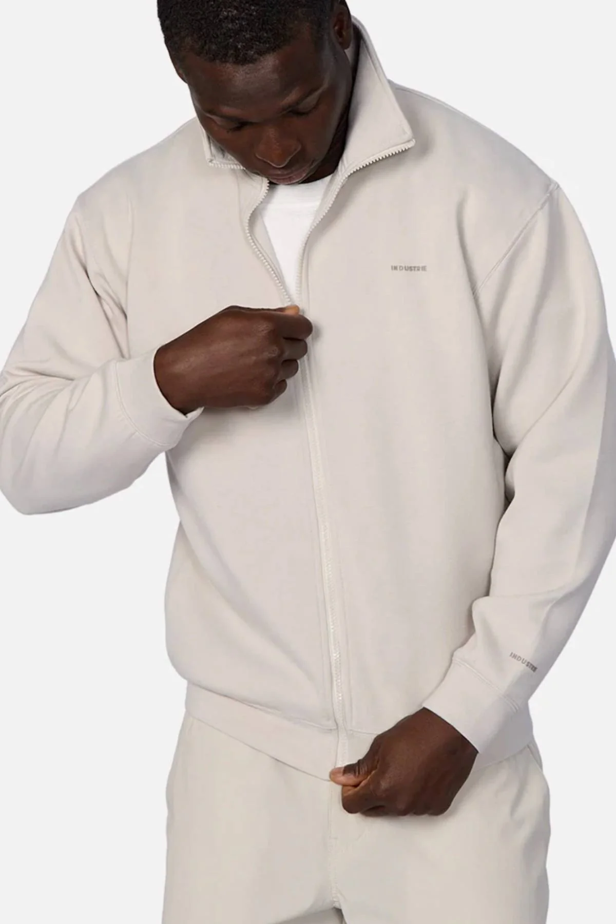 Industrie The Zip Thru Track Top - Image 2