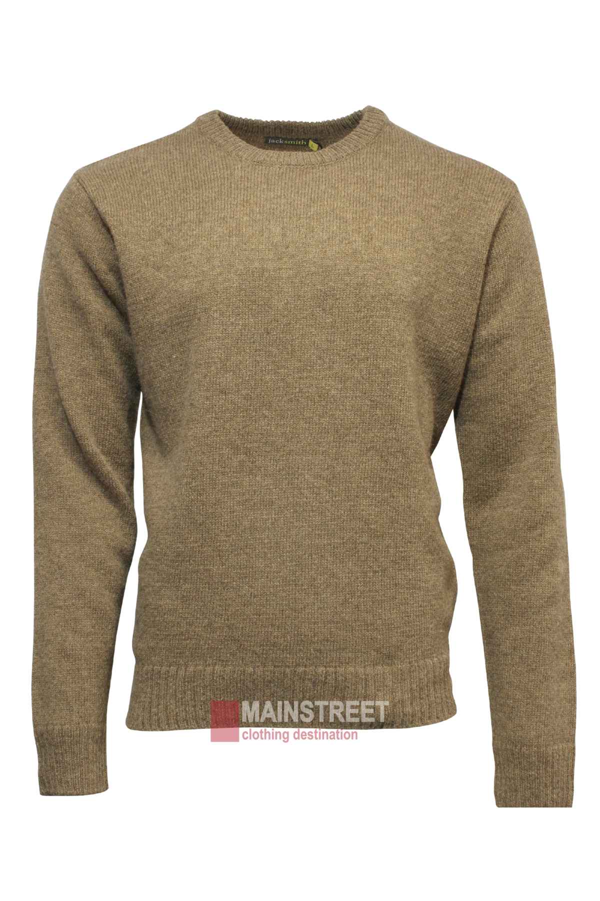 Jack Smith Shetland Wool Crew Neck Pullover