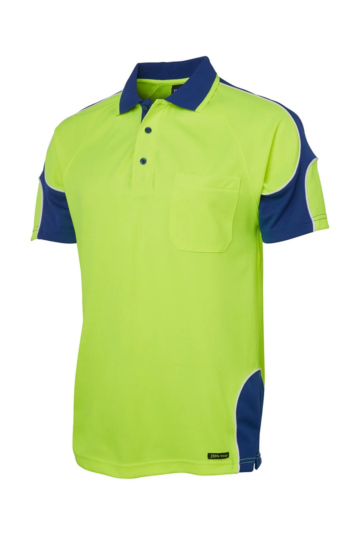 JBs Hi Vis Arm Panel Polo - Image 3