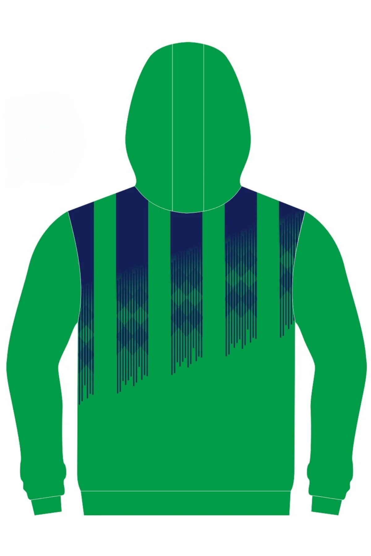 Jindabyne Football Club Full Zip Polar Fleece Lined Hoodie - Image 2