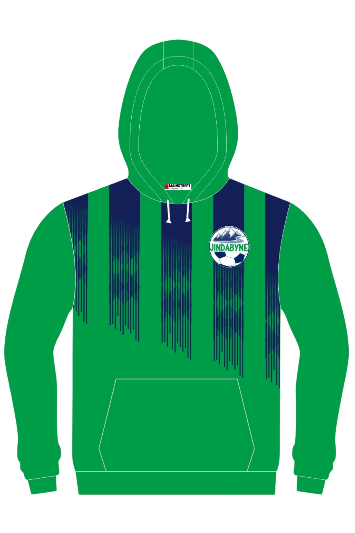 Jindabyne Football Club Pullover Cotton Lined Hoodie
