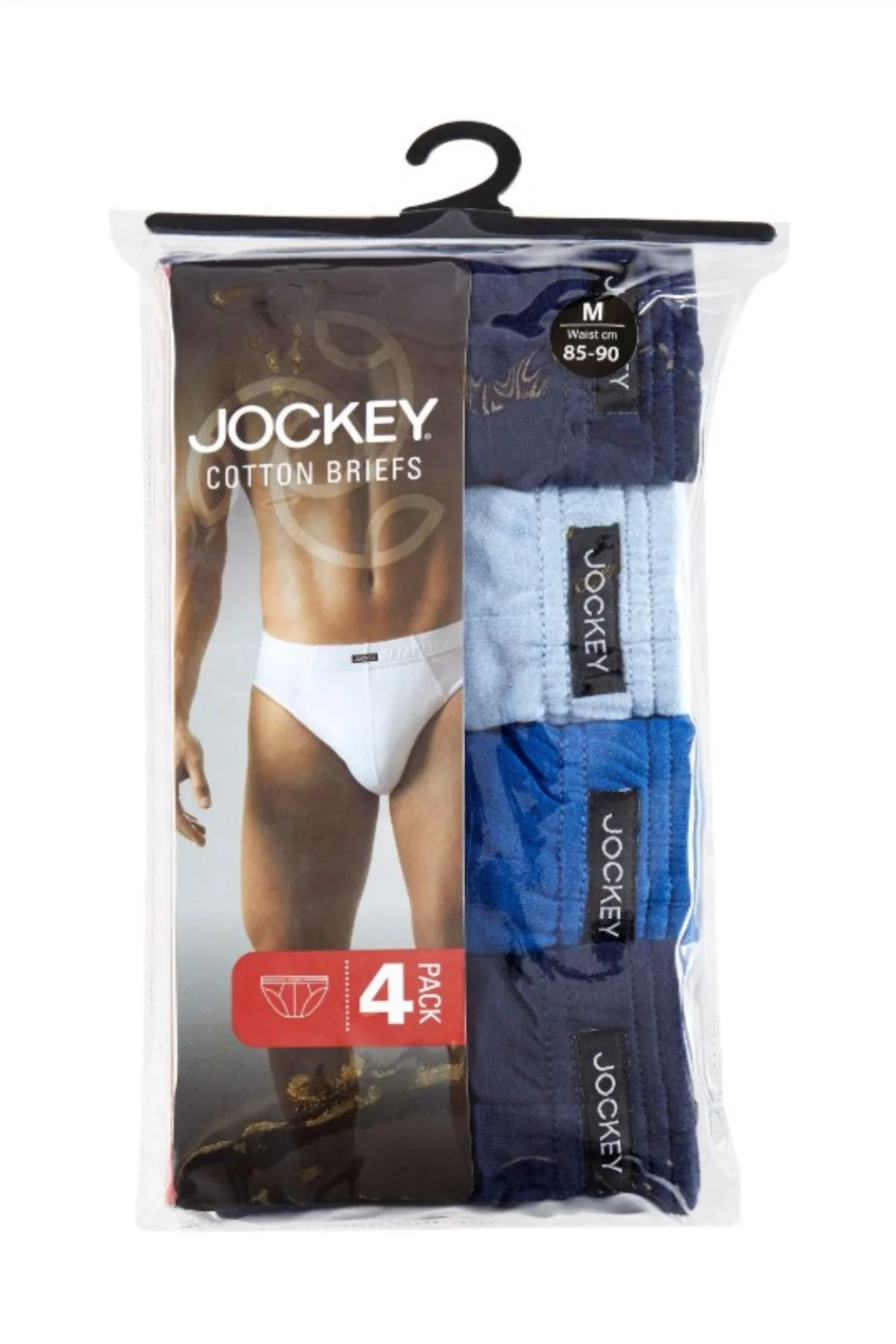 Jockey Cotton Brief 4PK