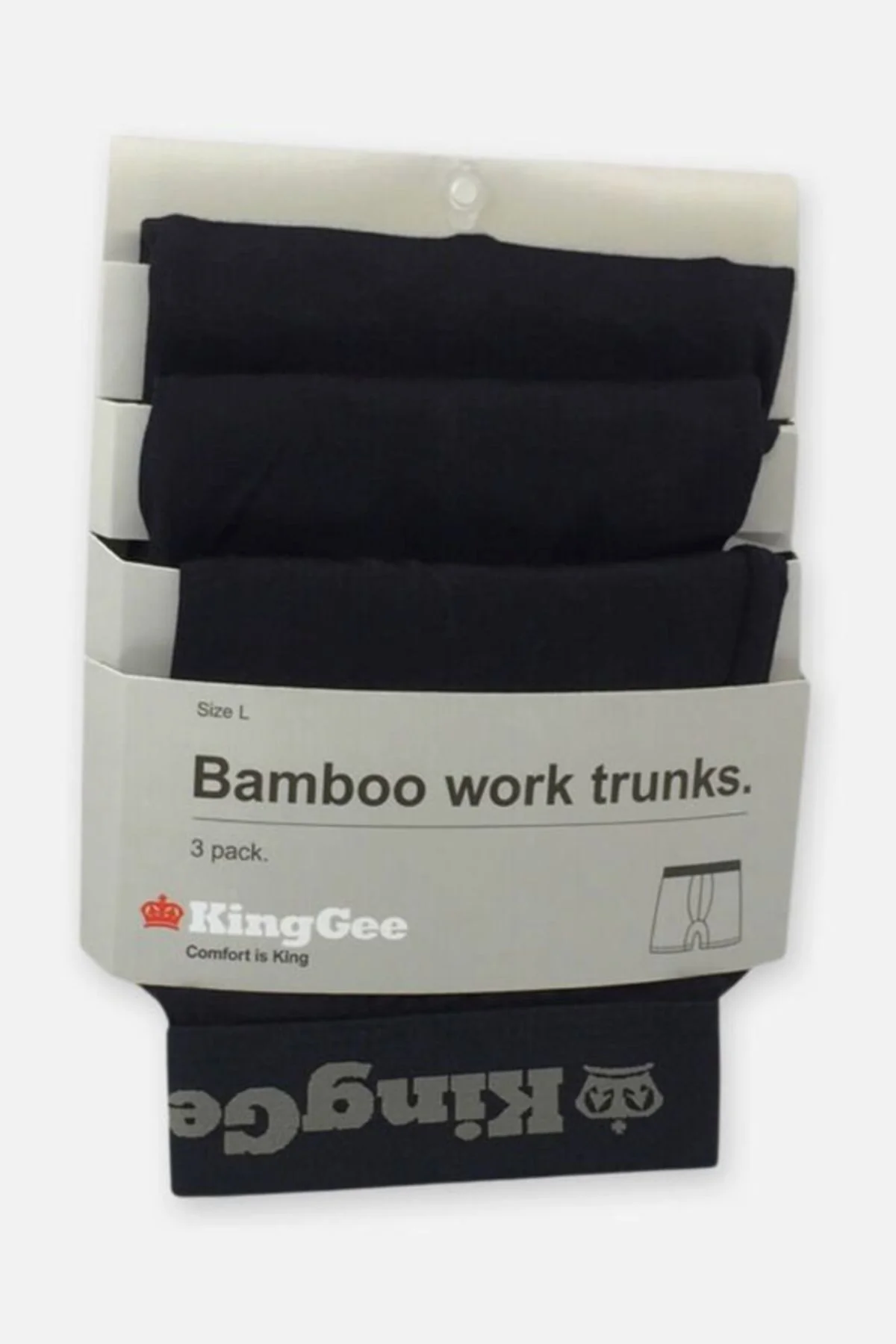 King Gee Bamboo Work Trunks 3 Pack - Image 2