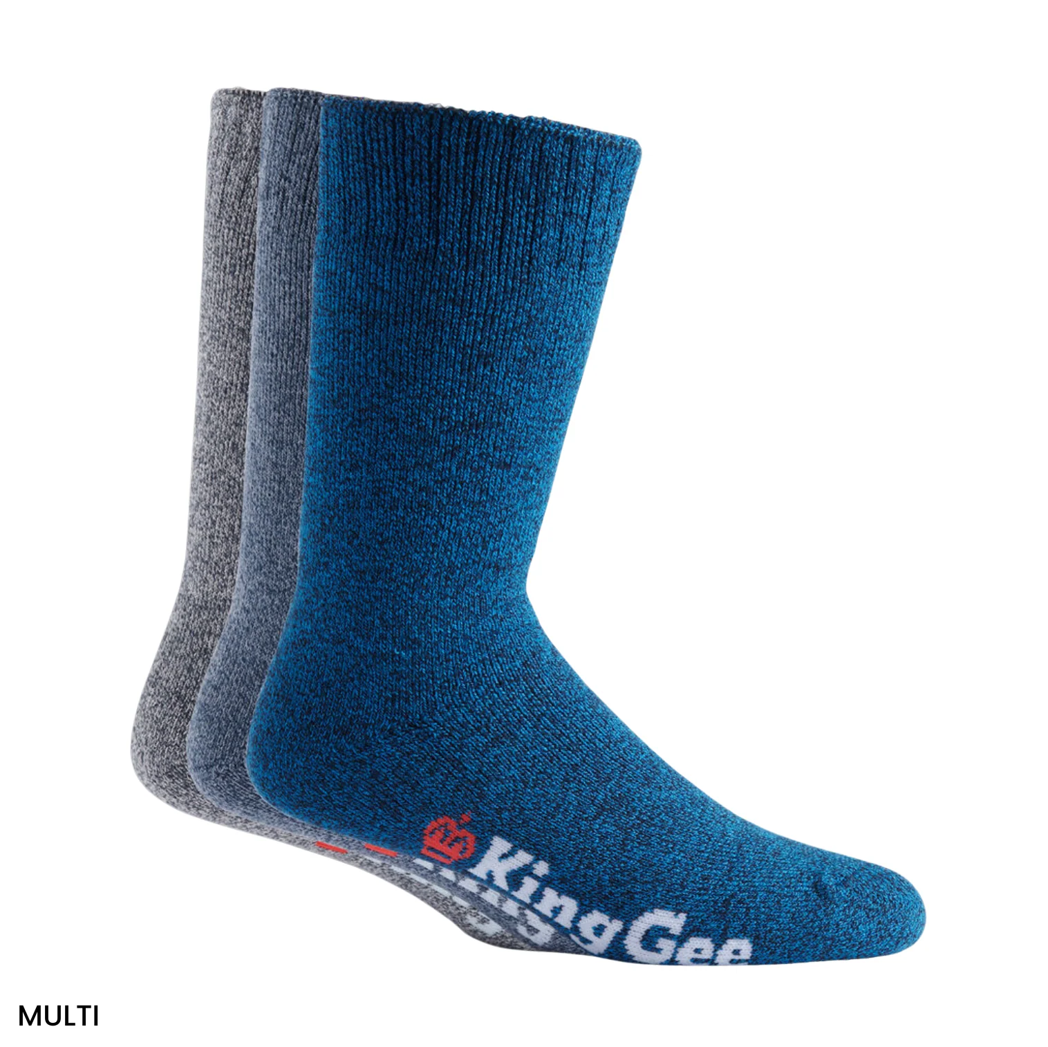 King Gee Bamboo 3pk Work Sock - Image 2