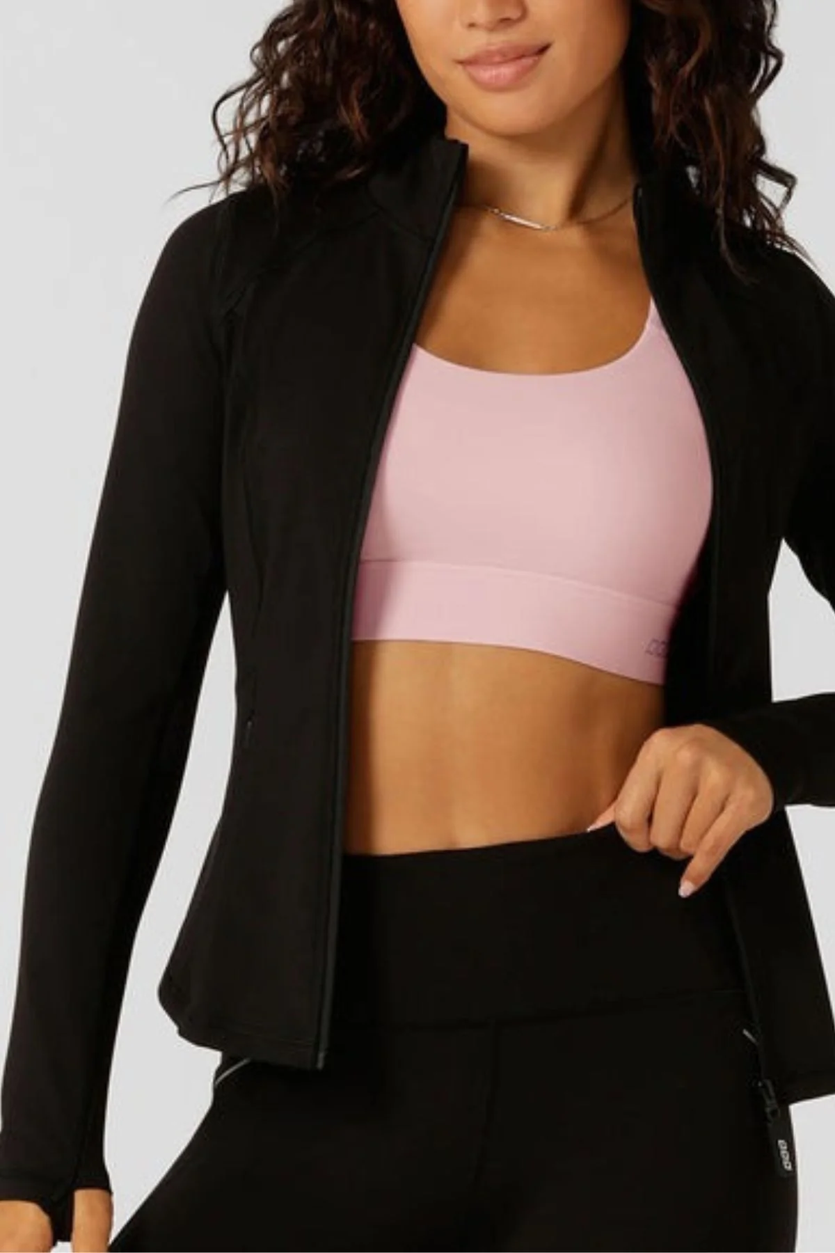 Lorna Jane Amy Thermal Active Zip Through Jacket - Image 2