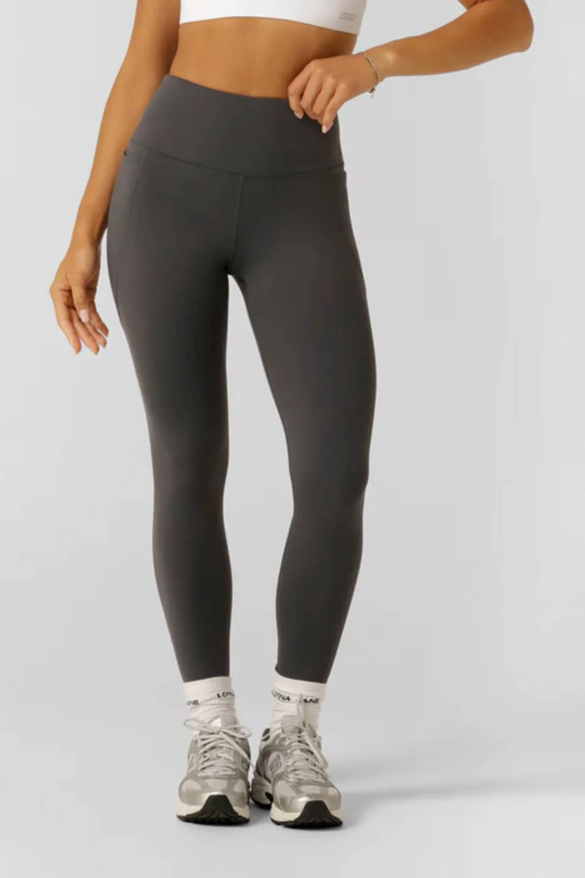 Lorna Jane Amy Thermal Phone Pocket Full Length Leggings