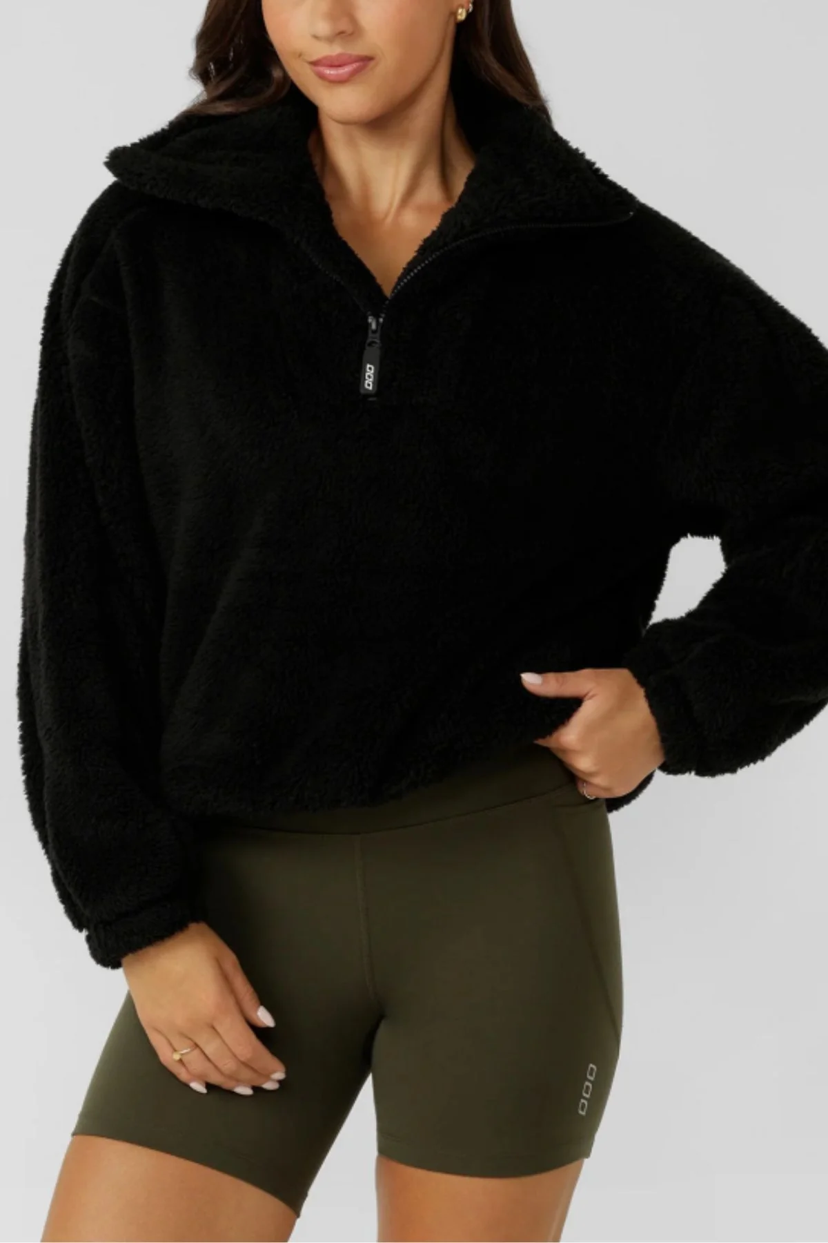 Lorna Jane Everyday Teddy Quarter Zip Sweat