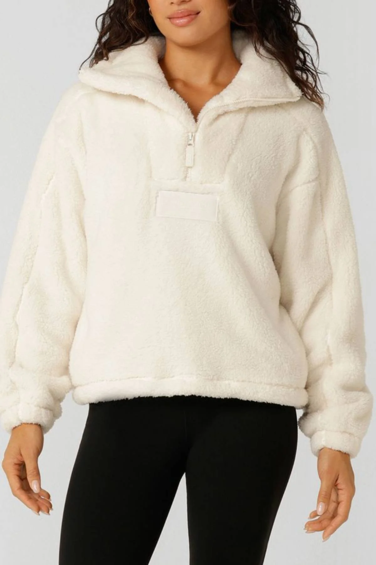Lorna Jane Everyday Teddy Quarter Zip Sweat