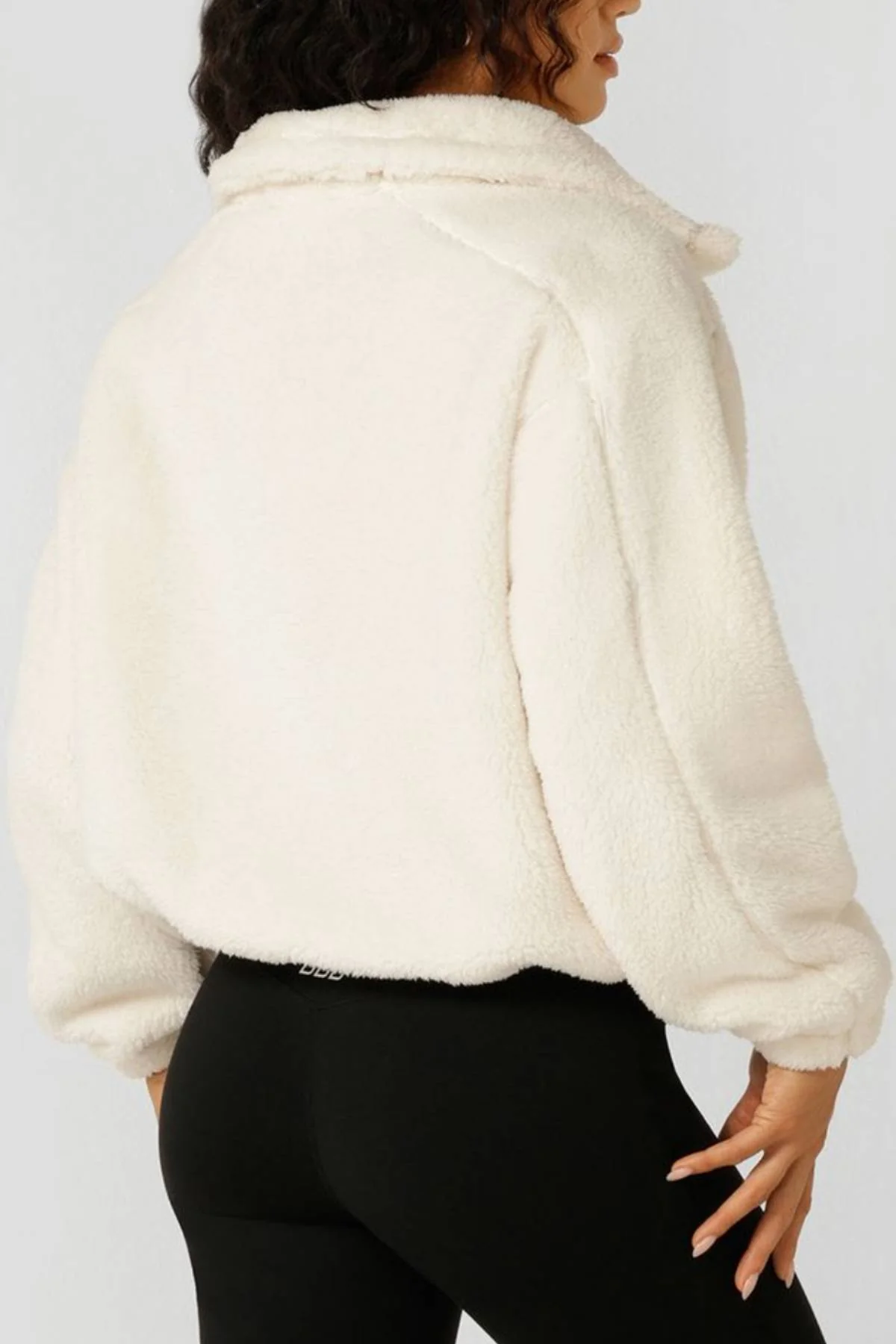Lorna Jane Everyday Teddy Quarter Zip Sweat - Image 4