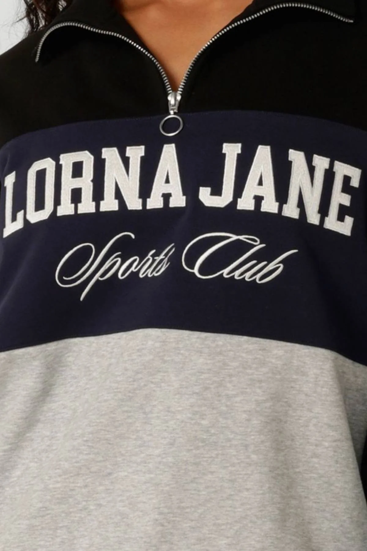 Lorna Jane Heritage Iconic Quarter Zip Sweat - Image 2