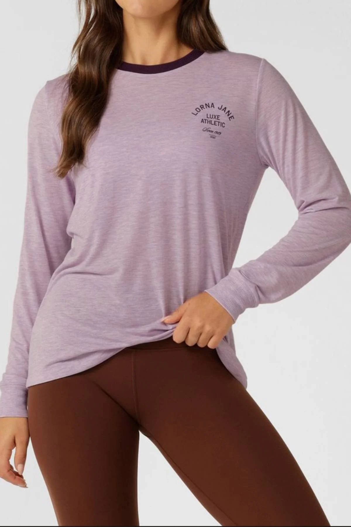 Lorna Jane Limited Edition Lotus Long Sleeve Top