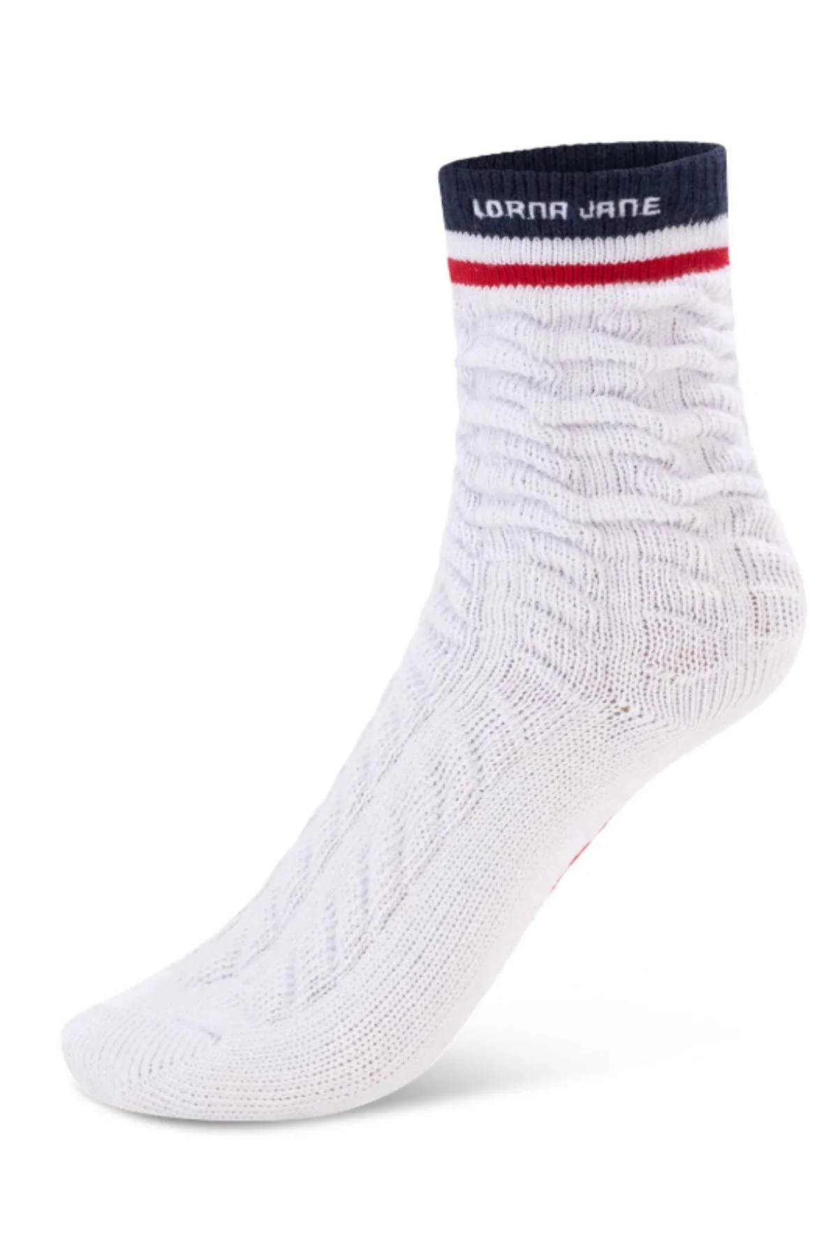 Lorna Jane LJ Cable Knit Scrunch Socks - Image 2