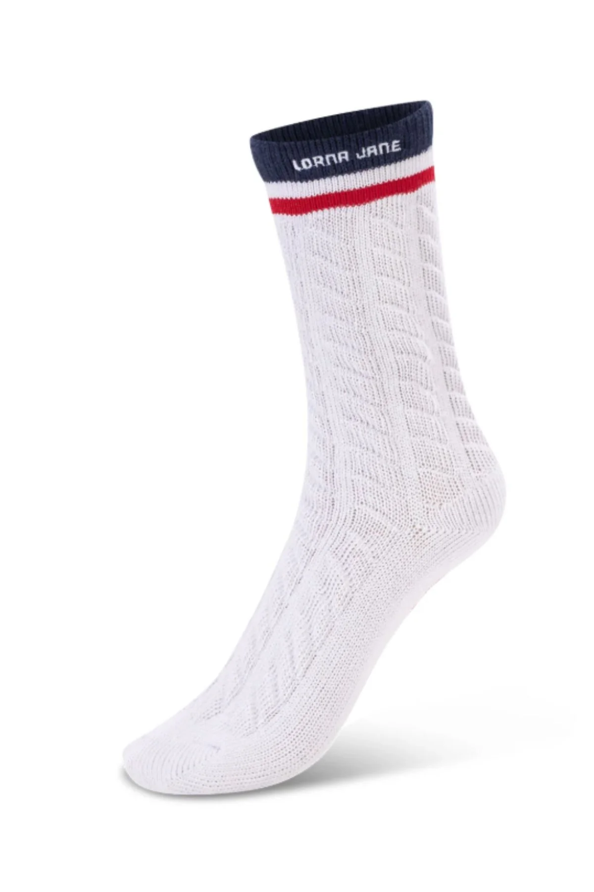 Lorna Jane LJ Cable Knit Scrunch Socks - Image 3
