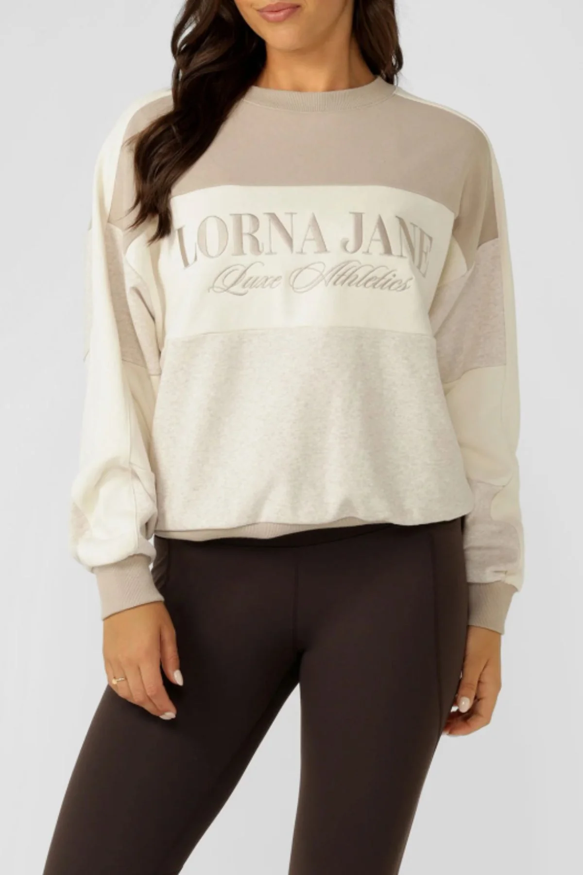 Lorna Jane Lorna Luxe Panelled Sweat