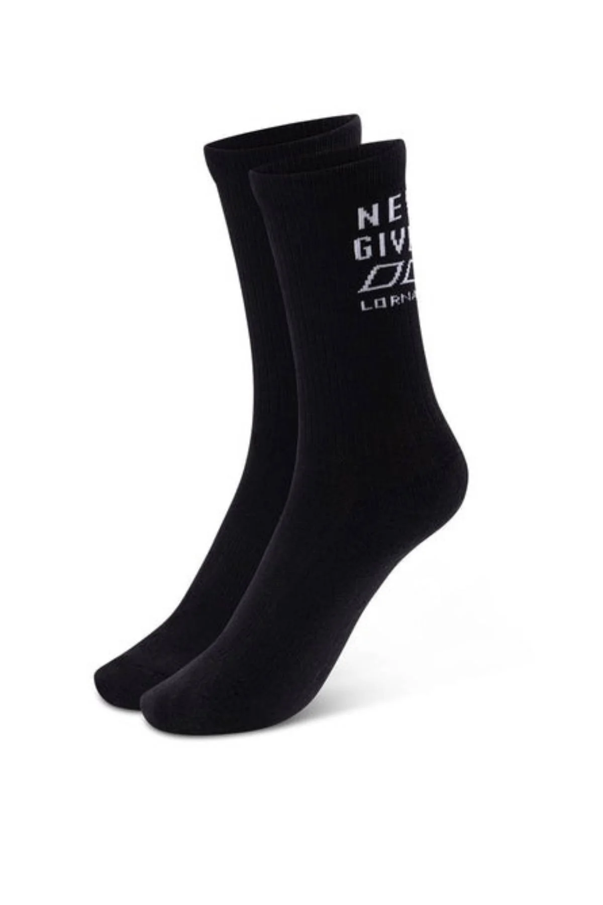 Lorna Jane Never Give Up Arch Support Crew Socks - Image 2